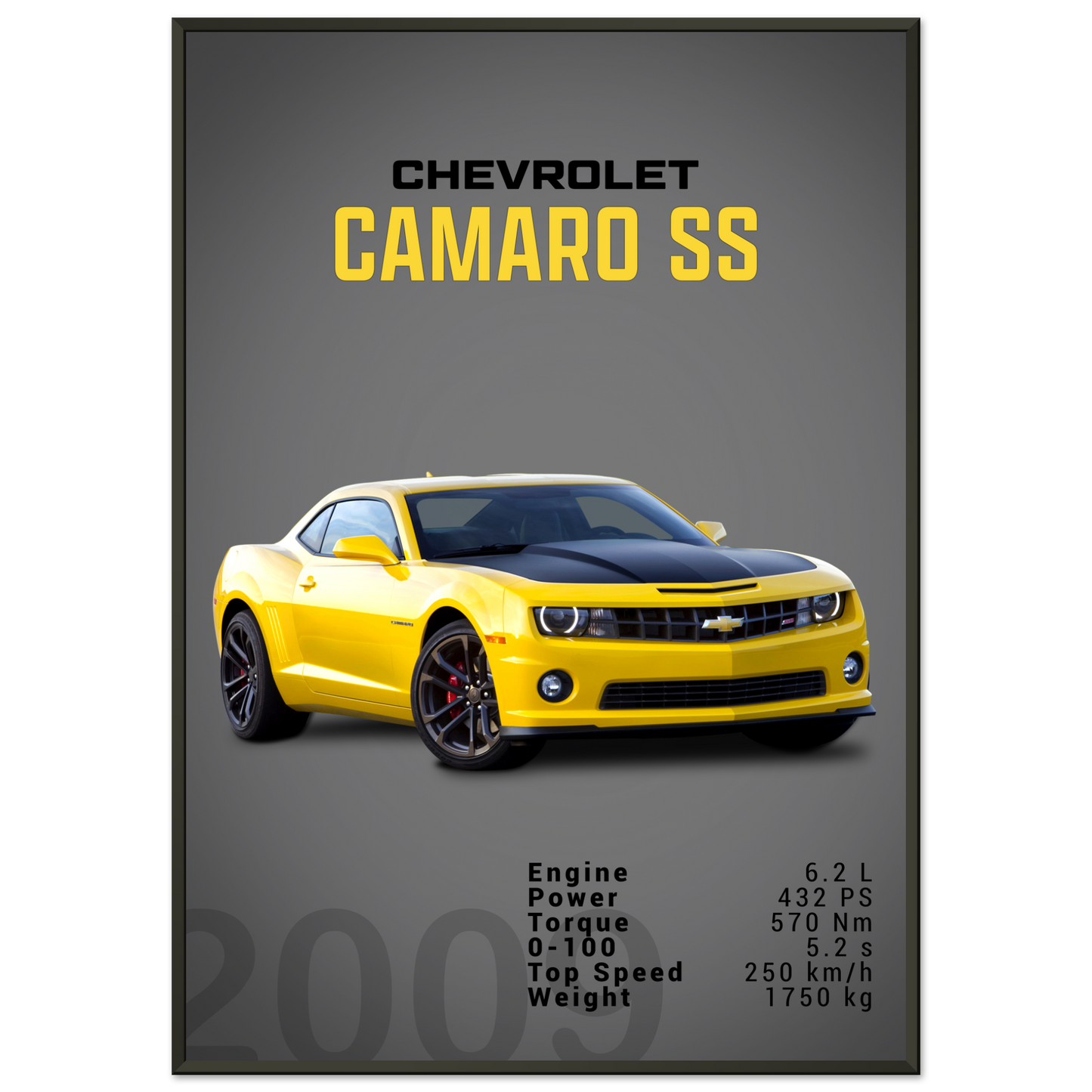 Chevorlet Camaro SS 2009 (CHEVY10D)