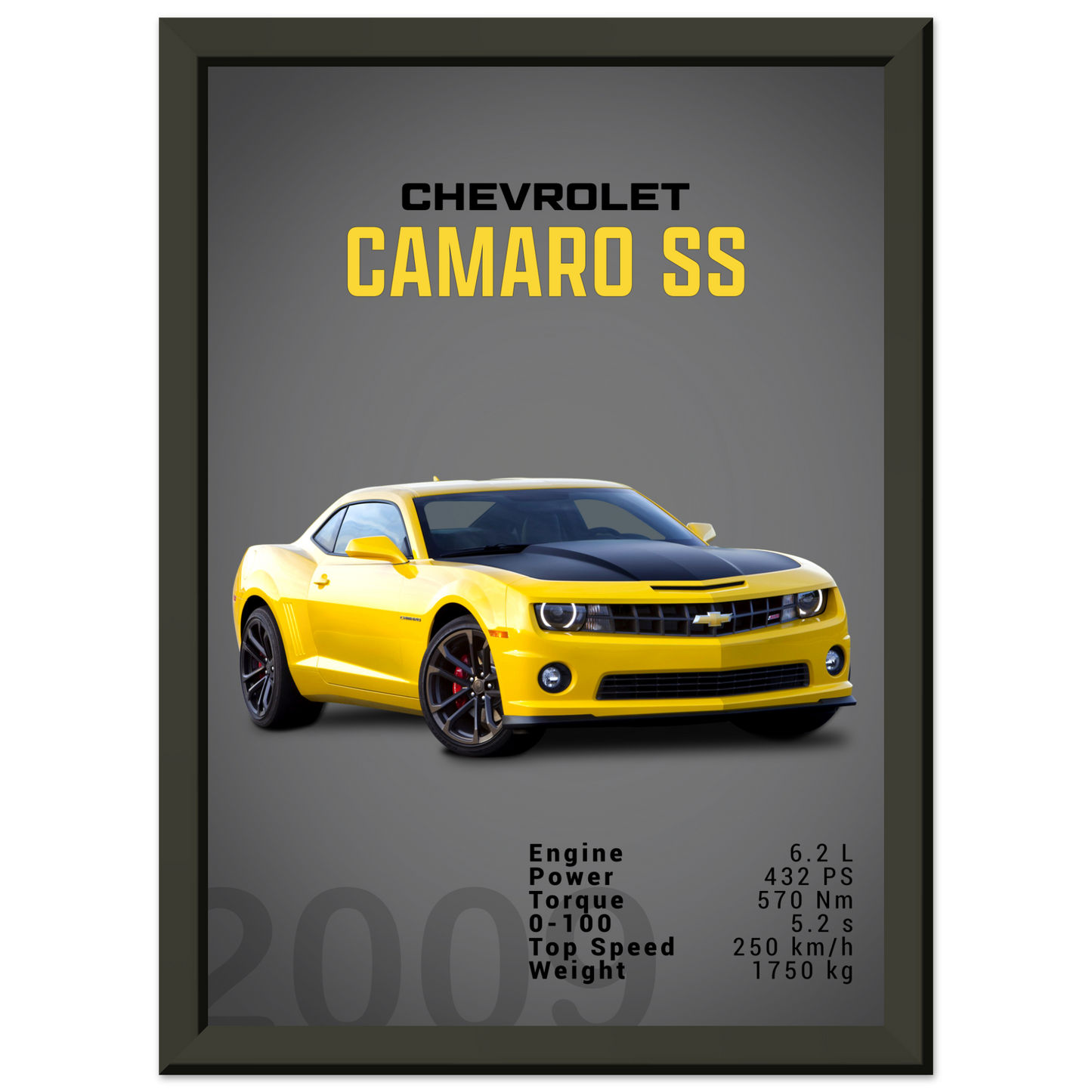 Chevorlet Camaro SS 2009 (CHEVY10D)