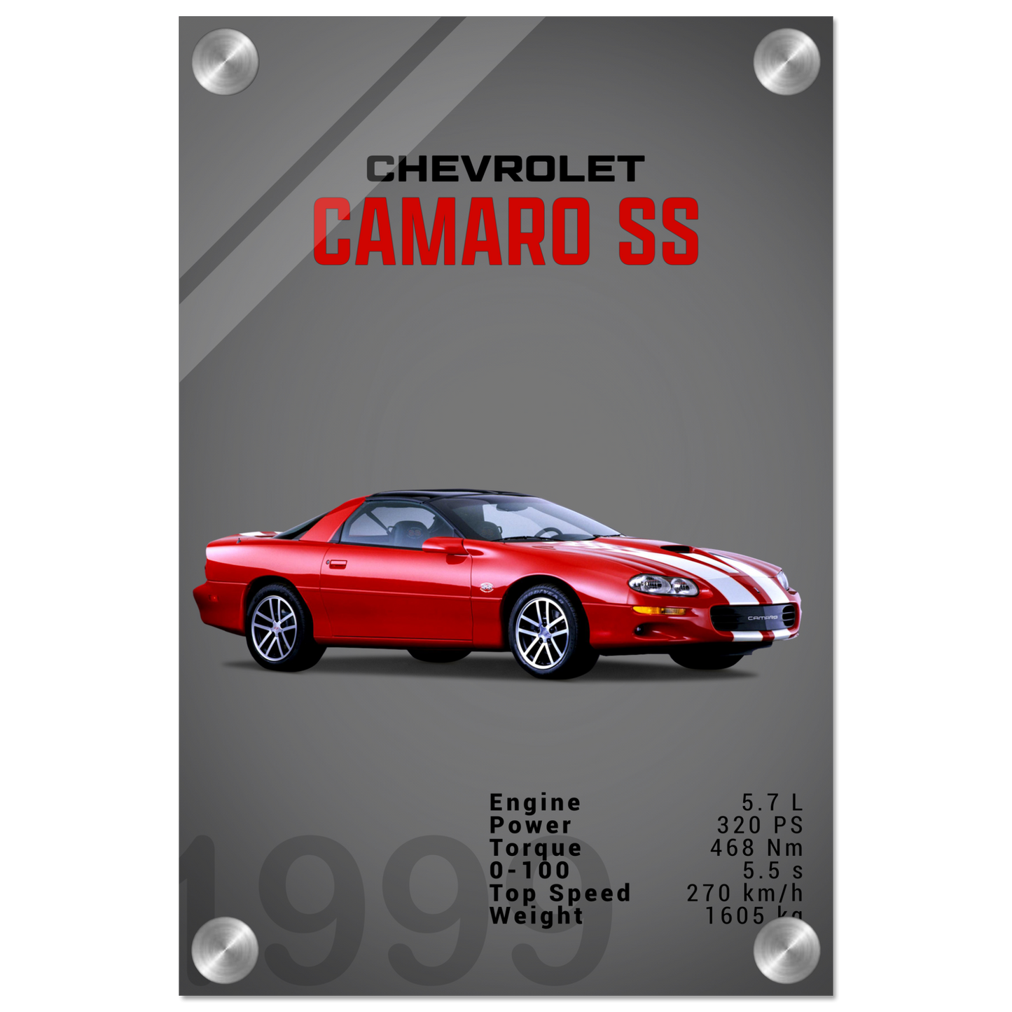 Chevorlet Camaro SS 1999 (CHEVY11D)