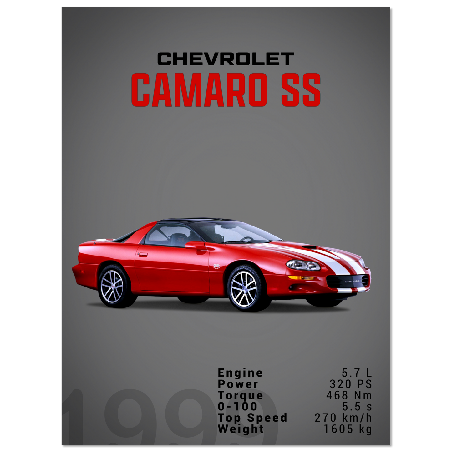 Chevorlet Camaro SS 1999 (CHEVY11D)