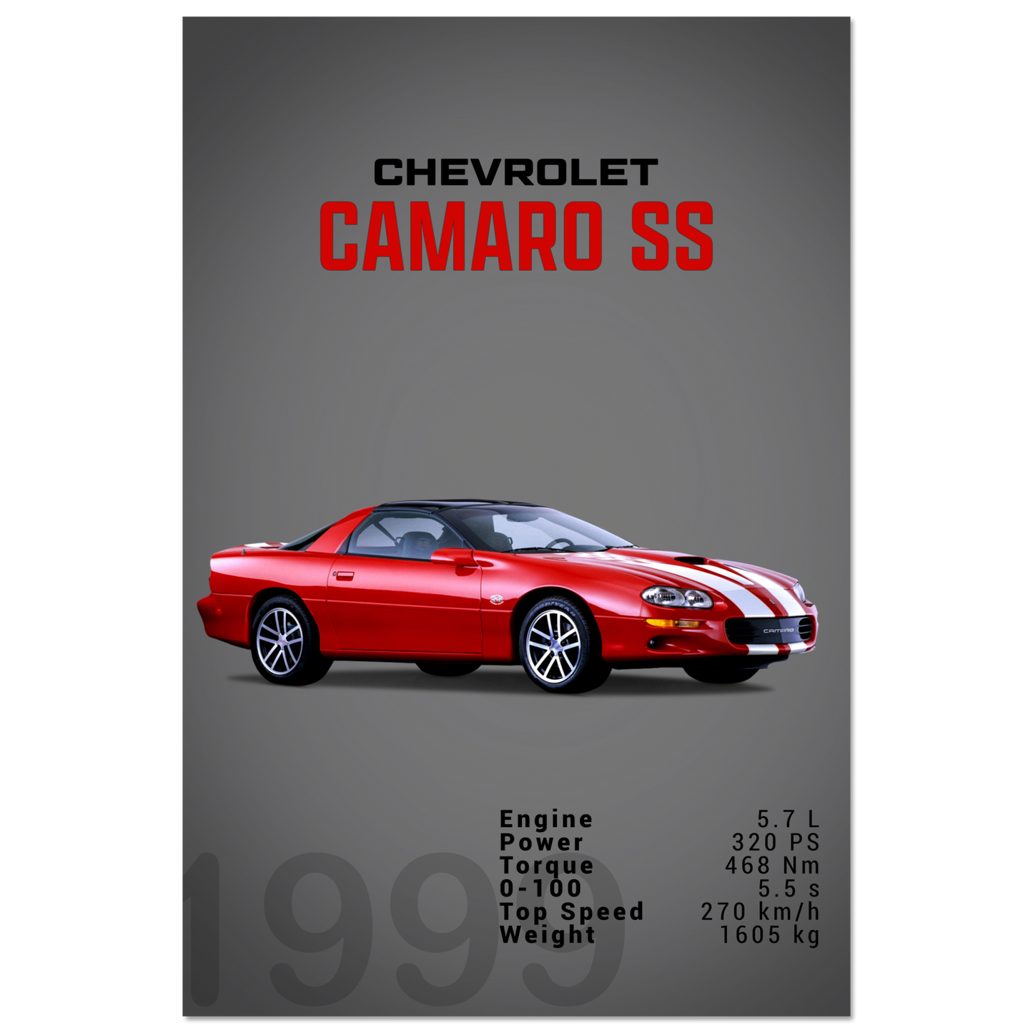 Chevorlet Camaro SS 1999 (CHEVY11D)