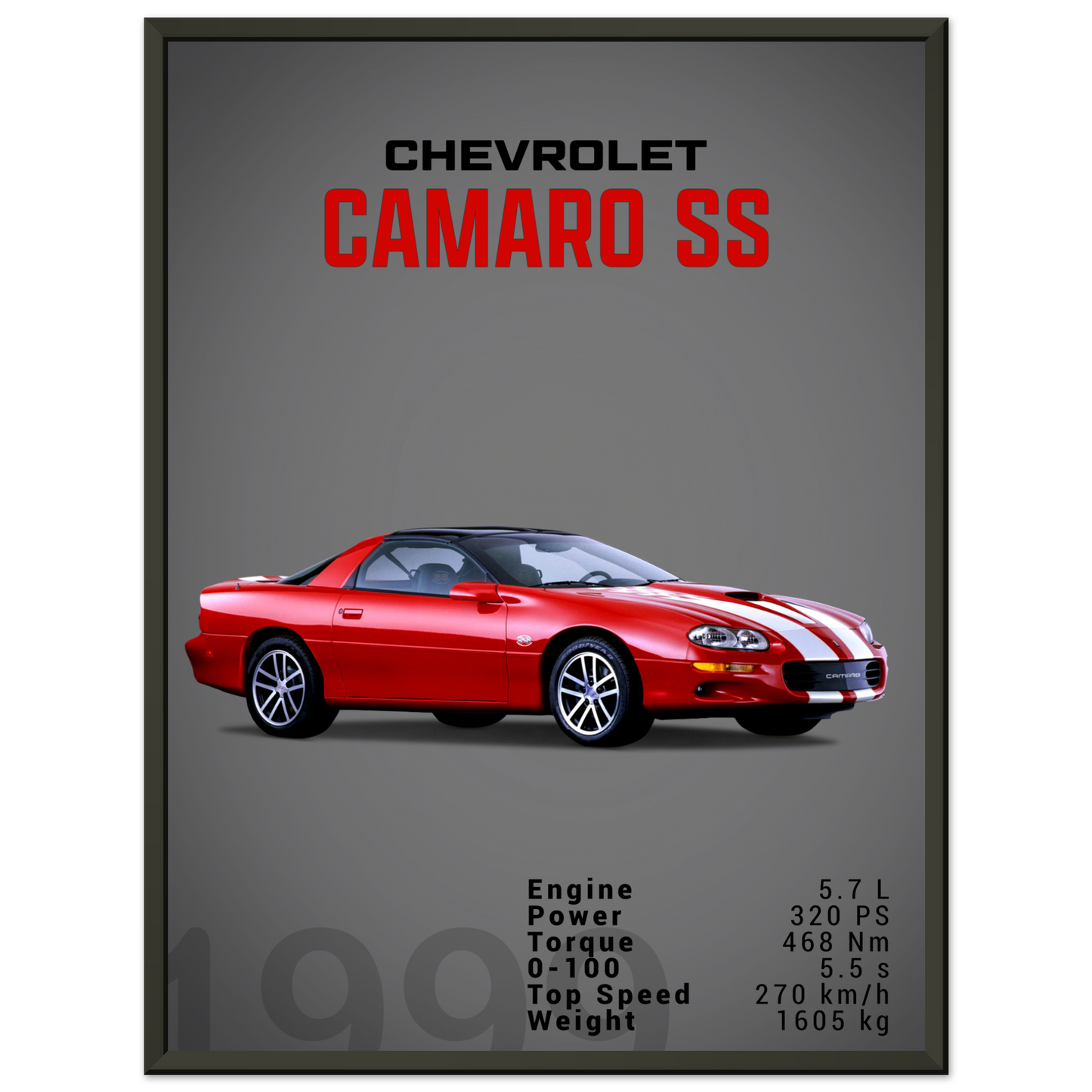 Chevorlet Camaro SS 1999 (CHEVY11D)