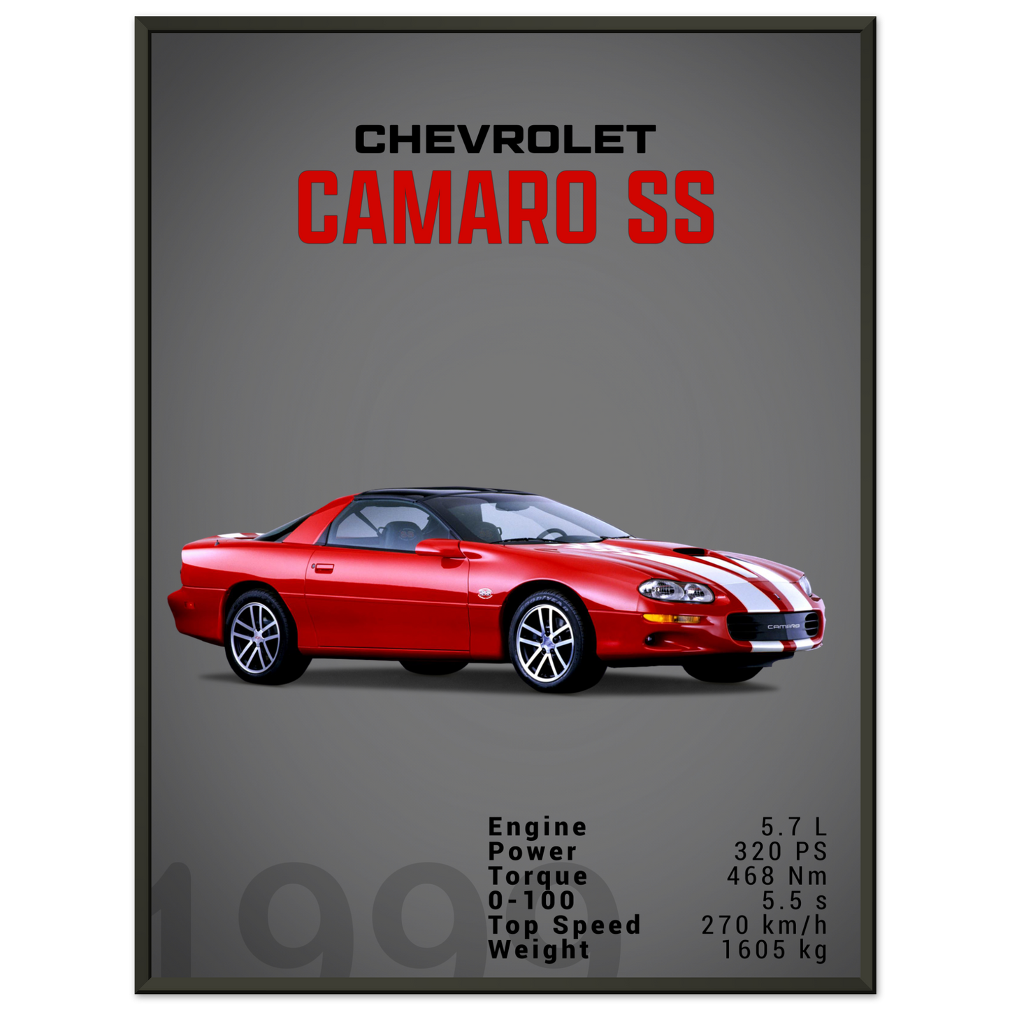 Chevorlet Camaro SS 1999 (CHEVY11D)