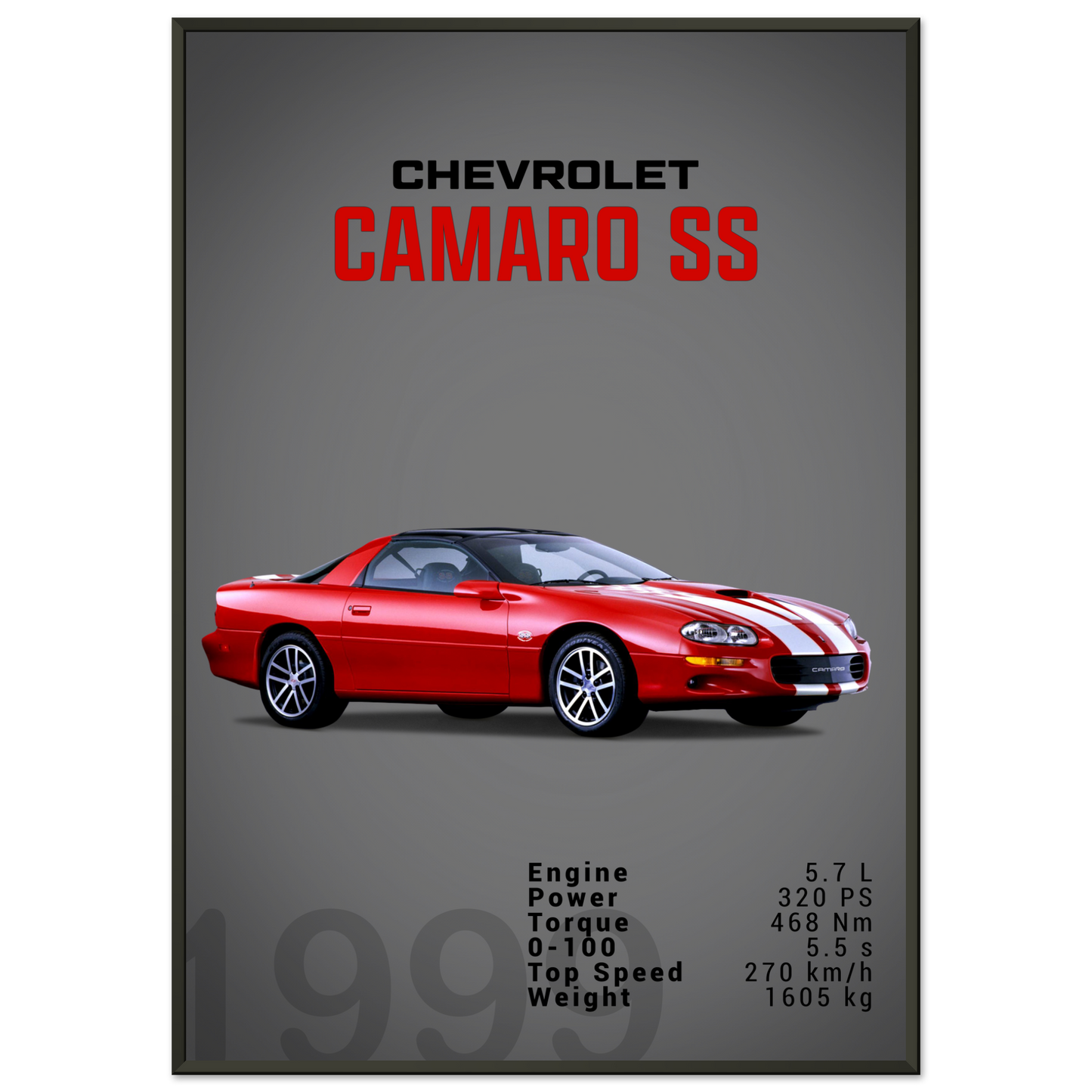 Chevorlet Camaro SS 1999 (CHEVY11D)