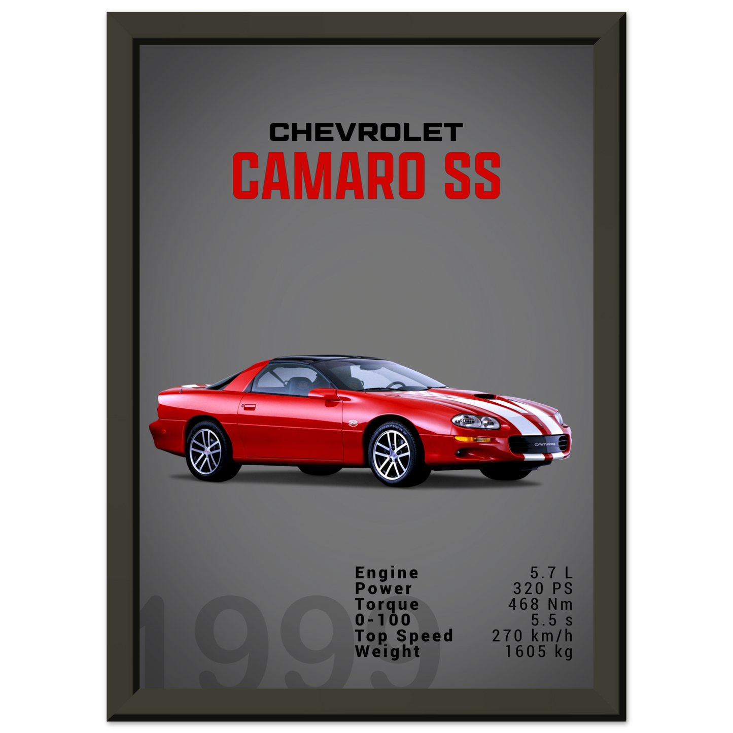 Chevorlet Camaro SS 1999 (CHEVY11D)