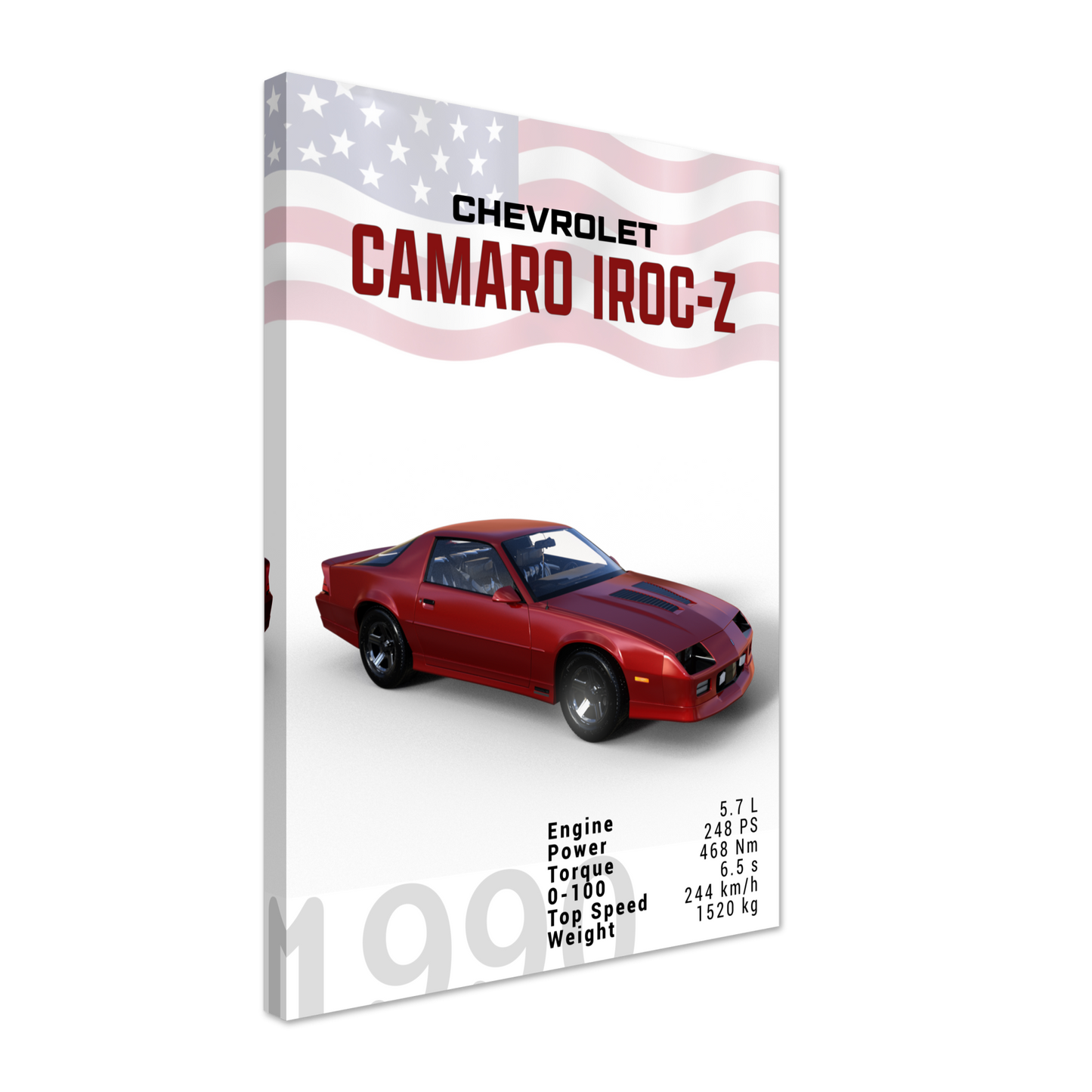 Chevorlet Camaro Iroc-Z 1990 (CHEVY12)