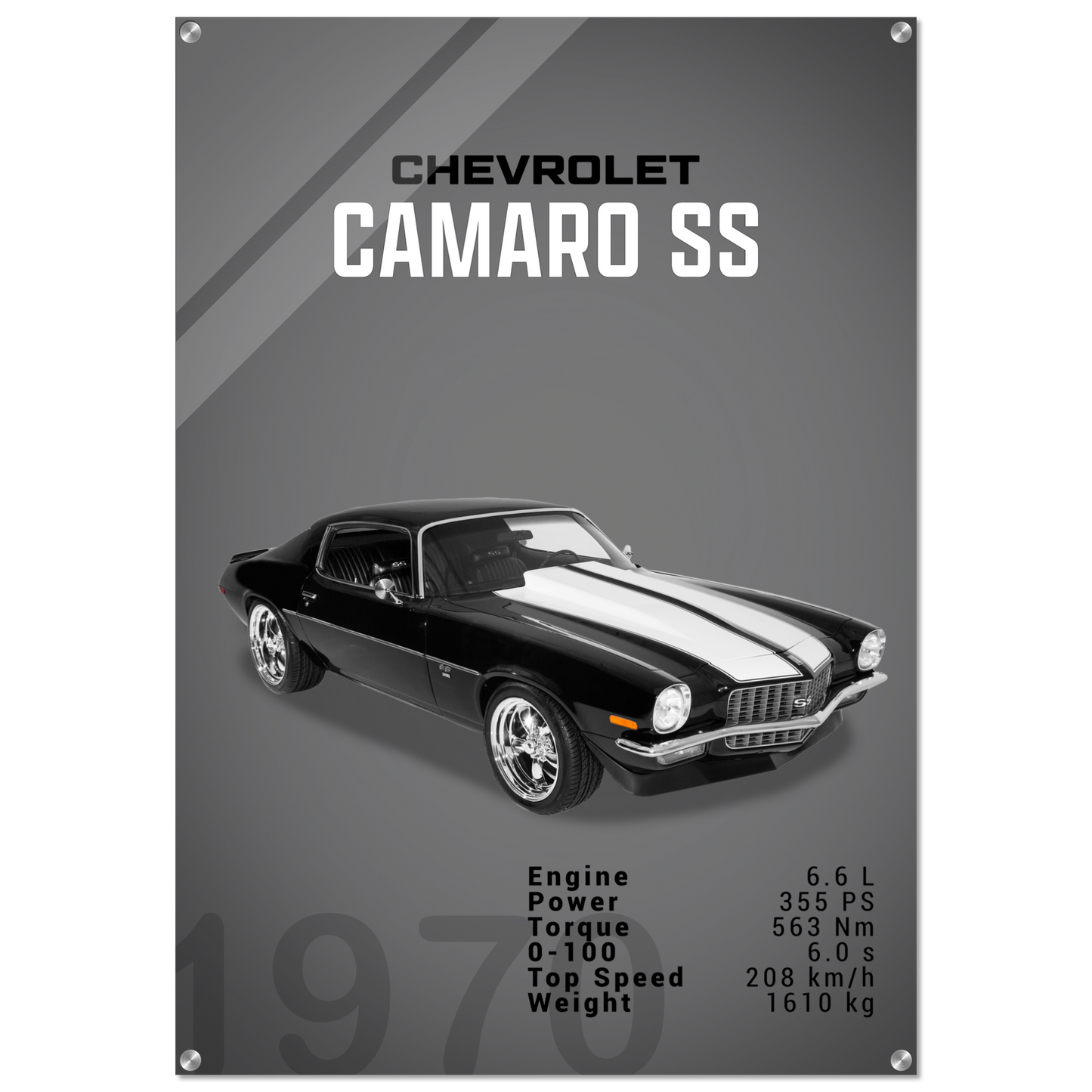 Chevorlet Camaro SS 1970 (CHEVY13D)