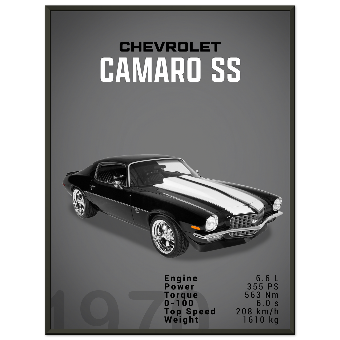 Chevorlet Camaro SS 1970 (CHEVY13D)