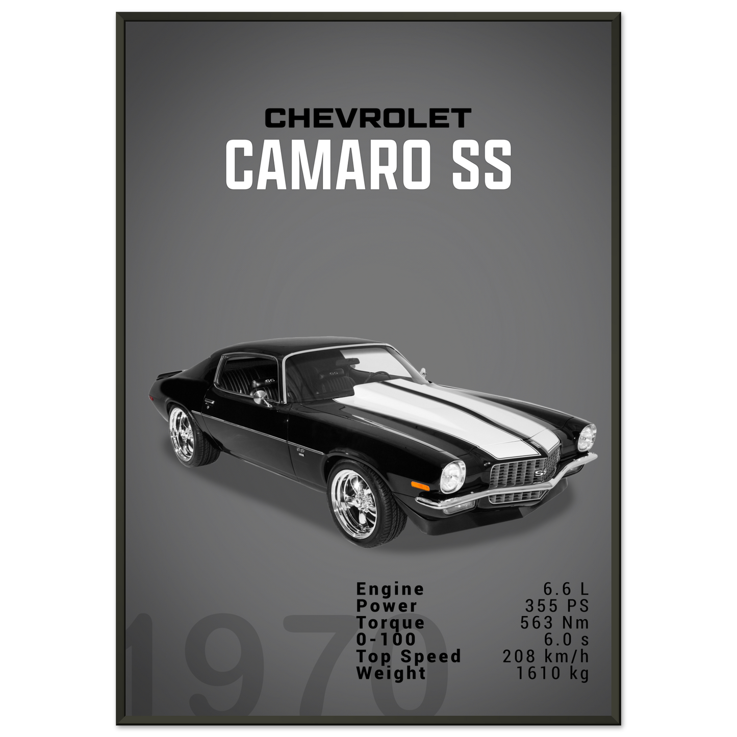Chevorlet Camaro SS 1970 (CHEVY13D)