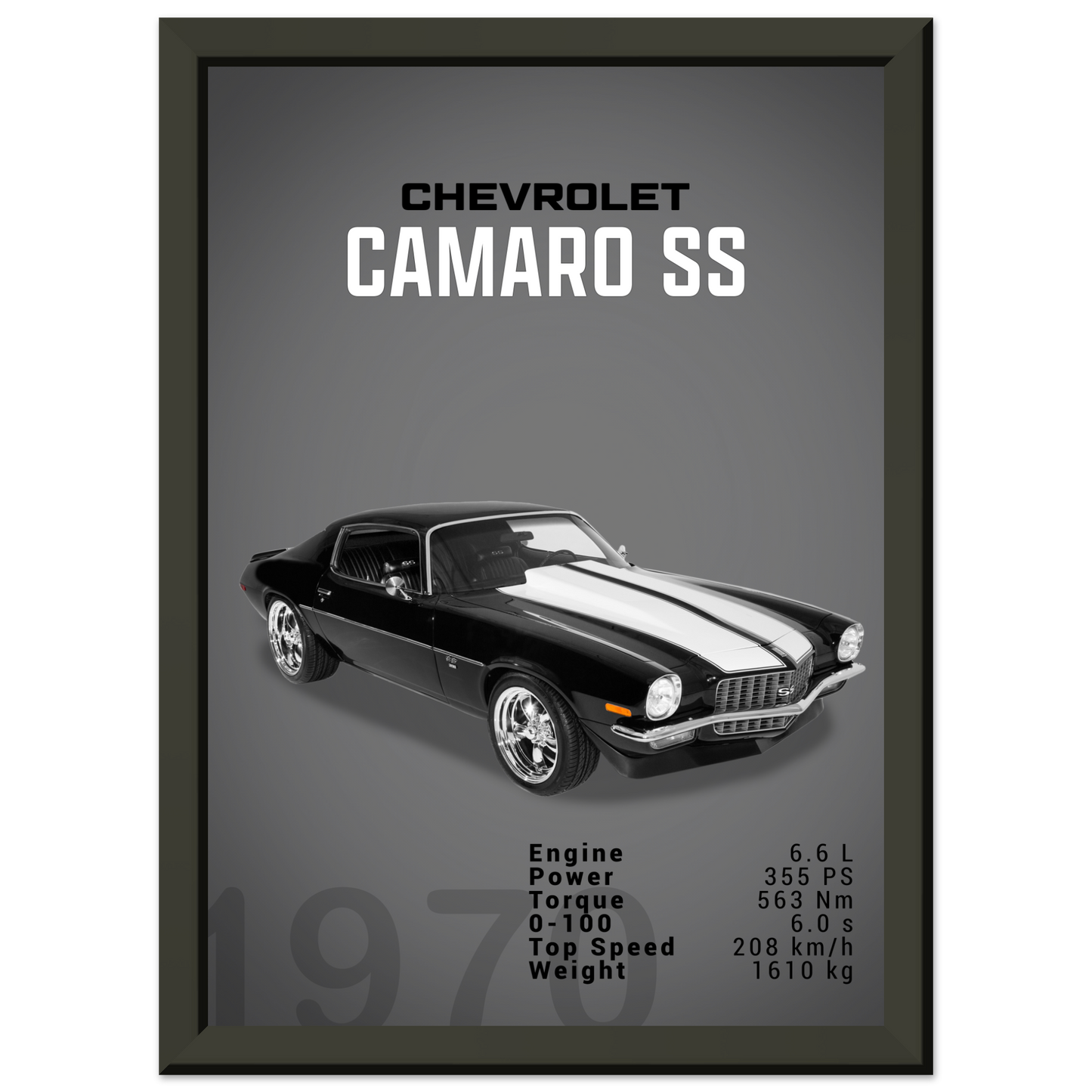 Chevorlet Camaro SS 1970 (CHEVY13D)