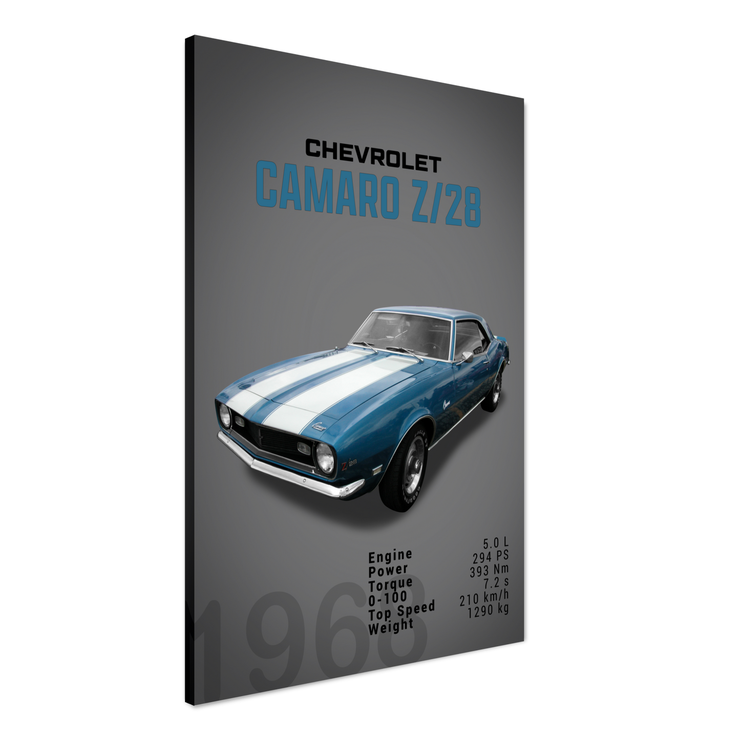 Chevorlet Camaro Z28 1968 (CHEVY14D)