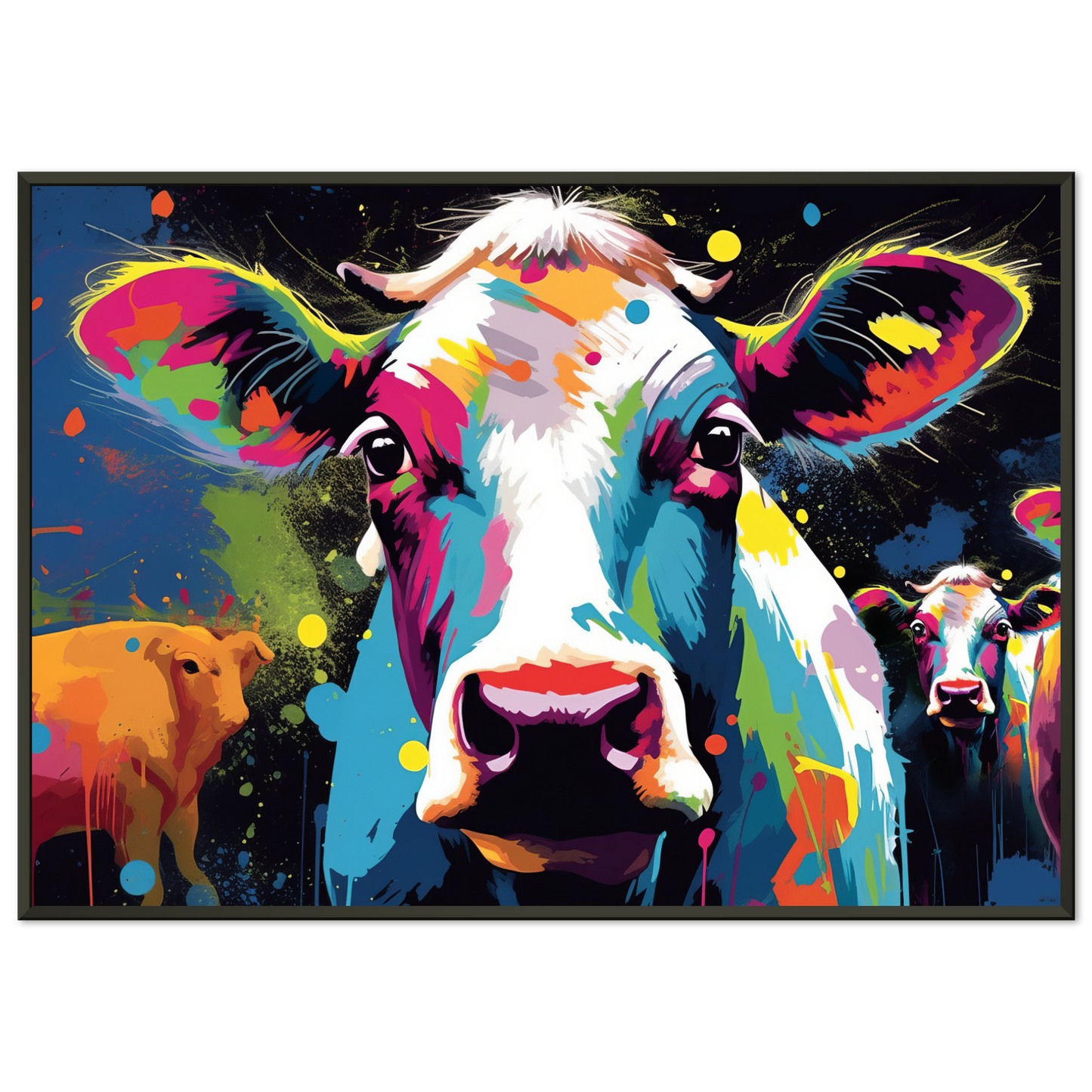 Cow cows pop art (COW09)
