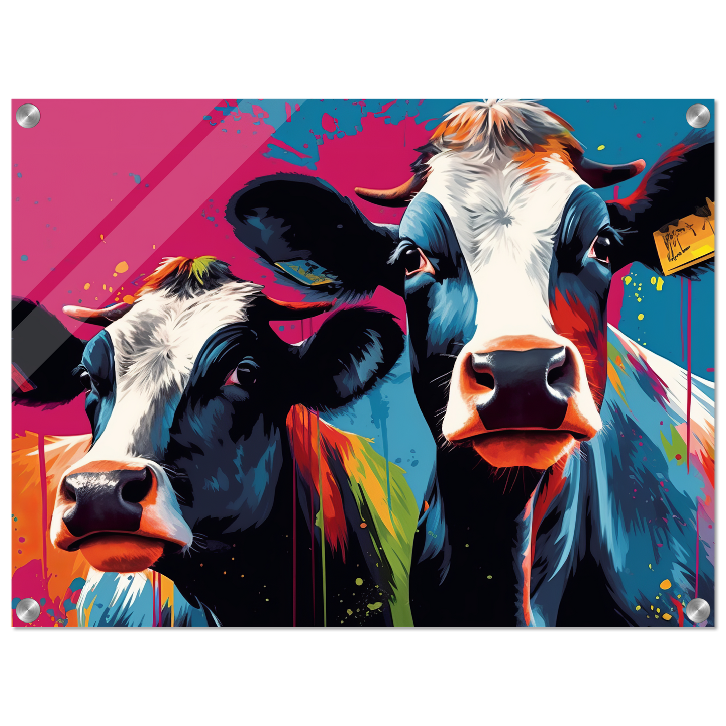 Cow cows pop art (COW10)