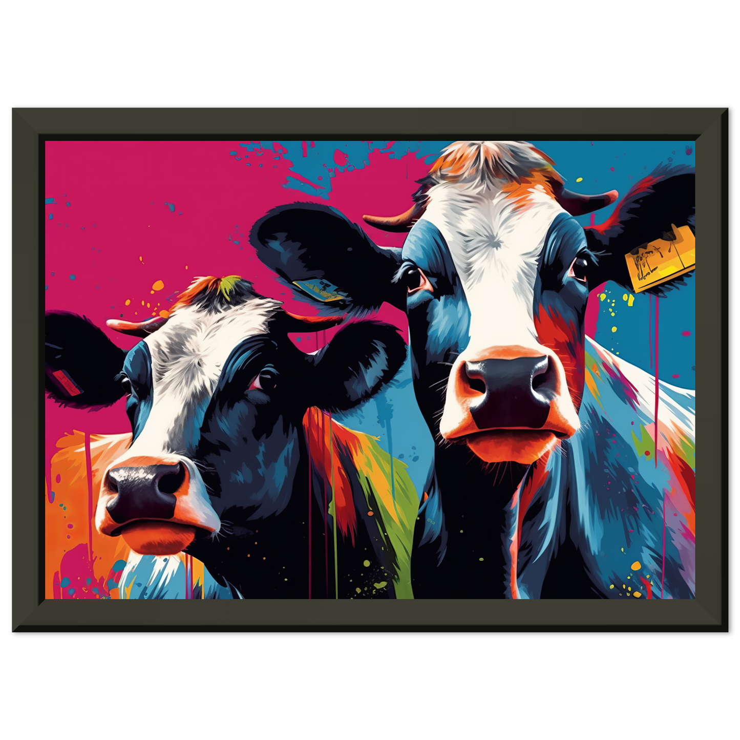 Cow cows pop art (COW10)