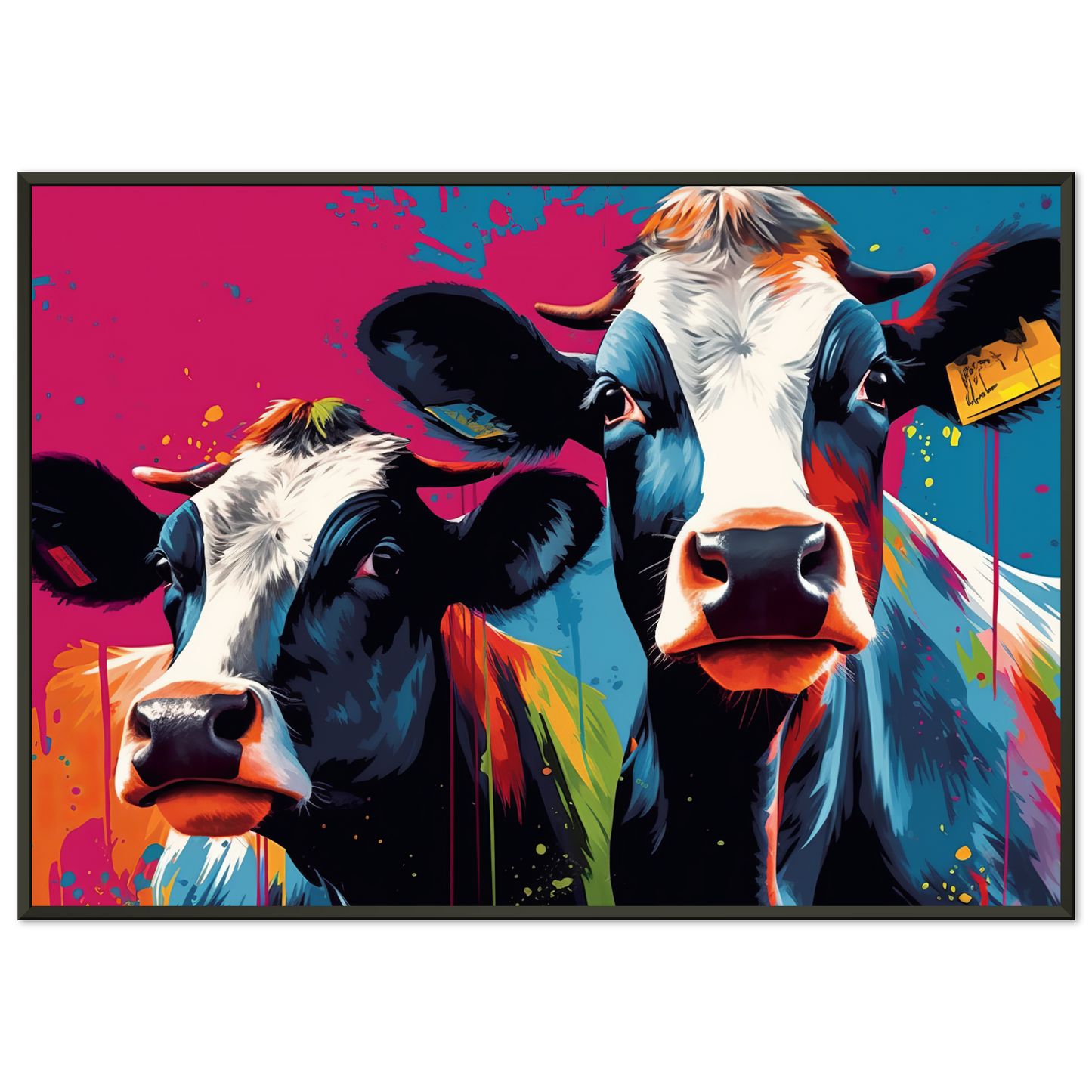 Cow cows pop art (COW10)