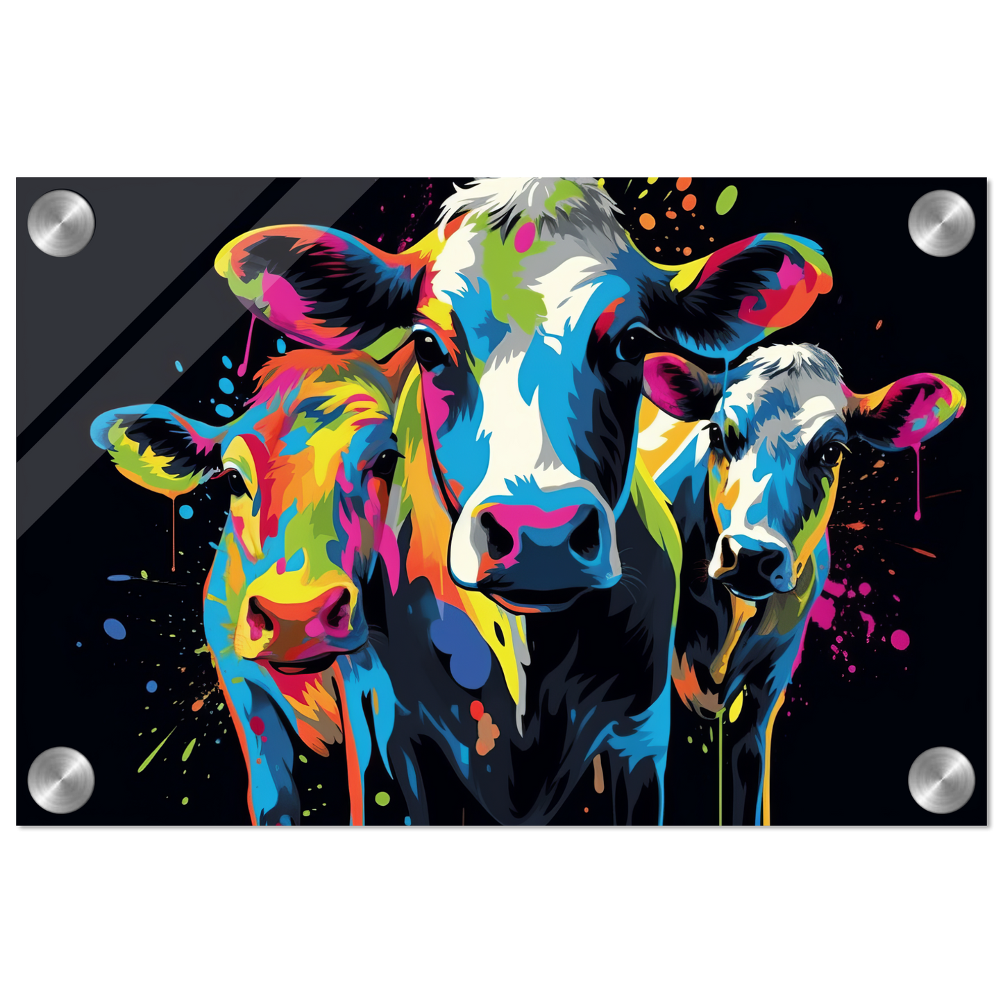 Cow cows pop art (COW11)