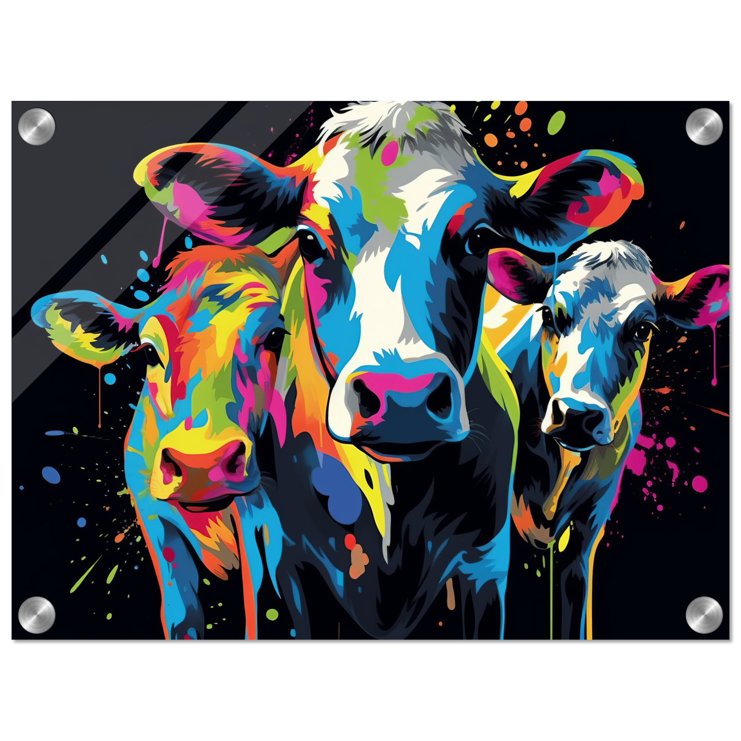 Cow cows pop art (COW11)