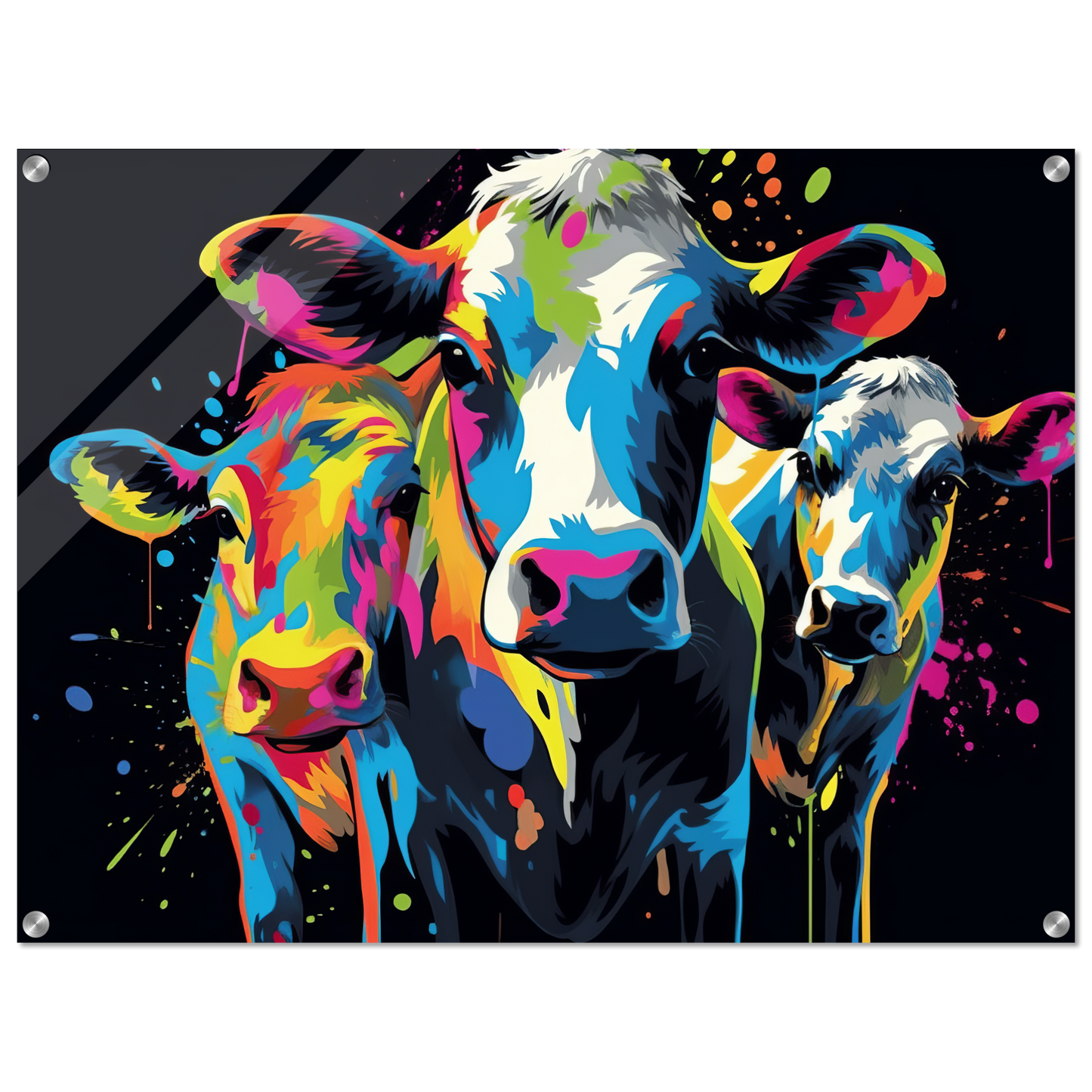 Cow cows pop art (COW11)