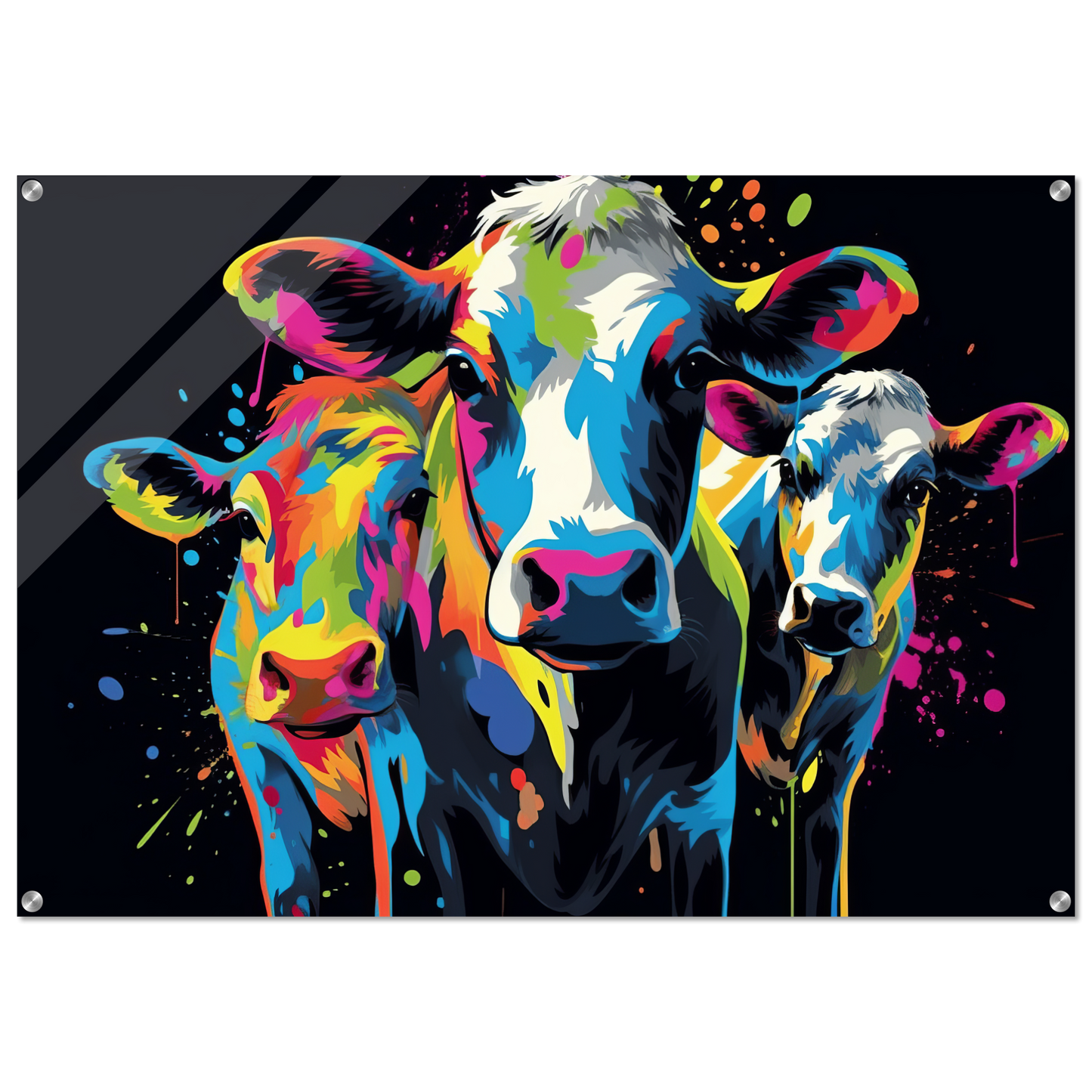 Cow cows pop art (COW11)