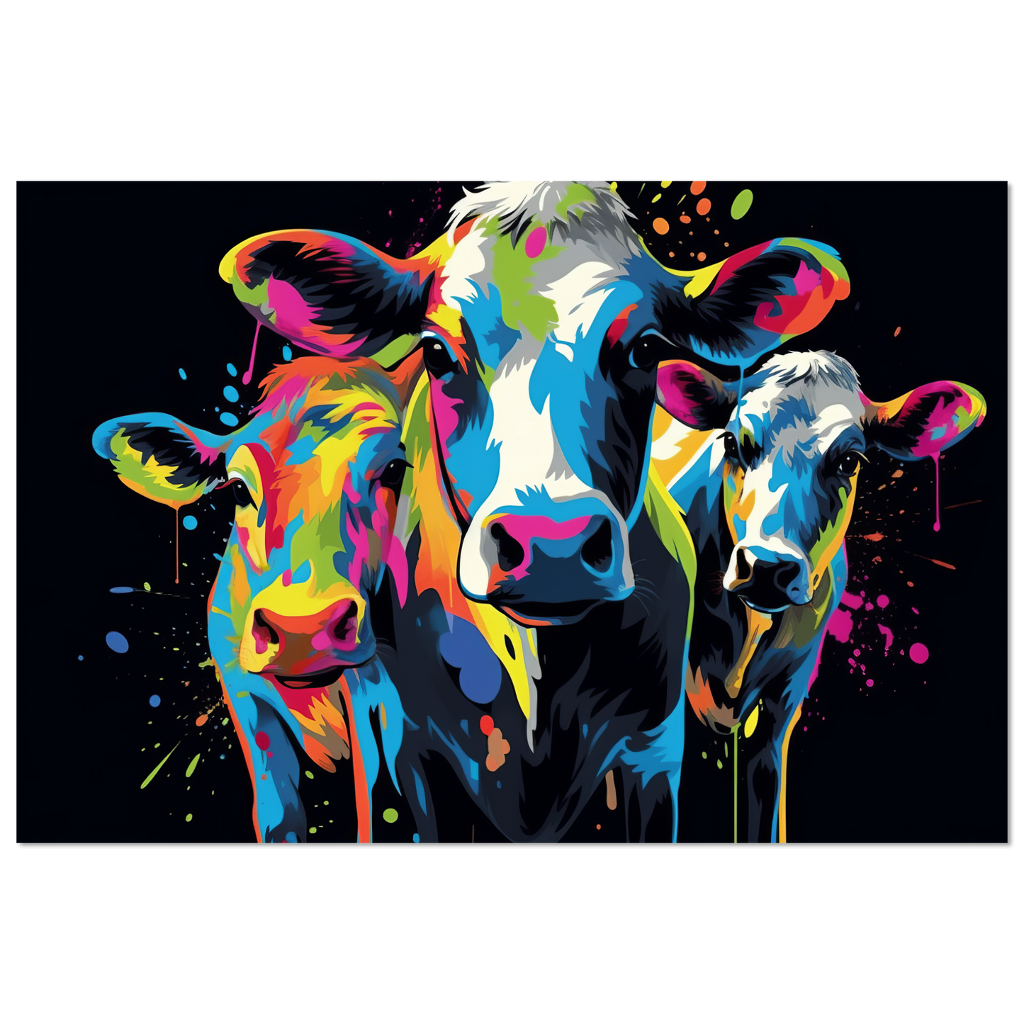 Cow cows pop art (COW11)