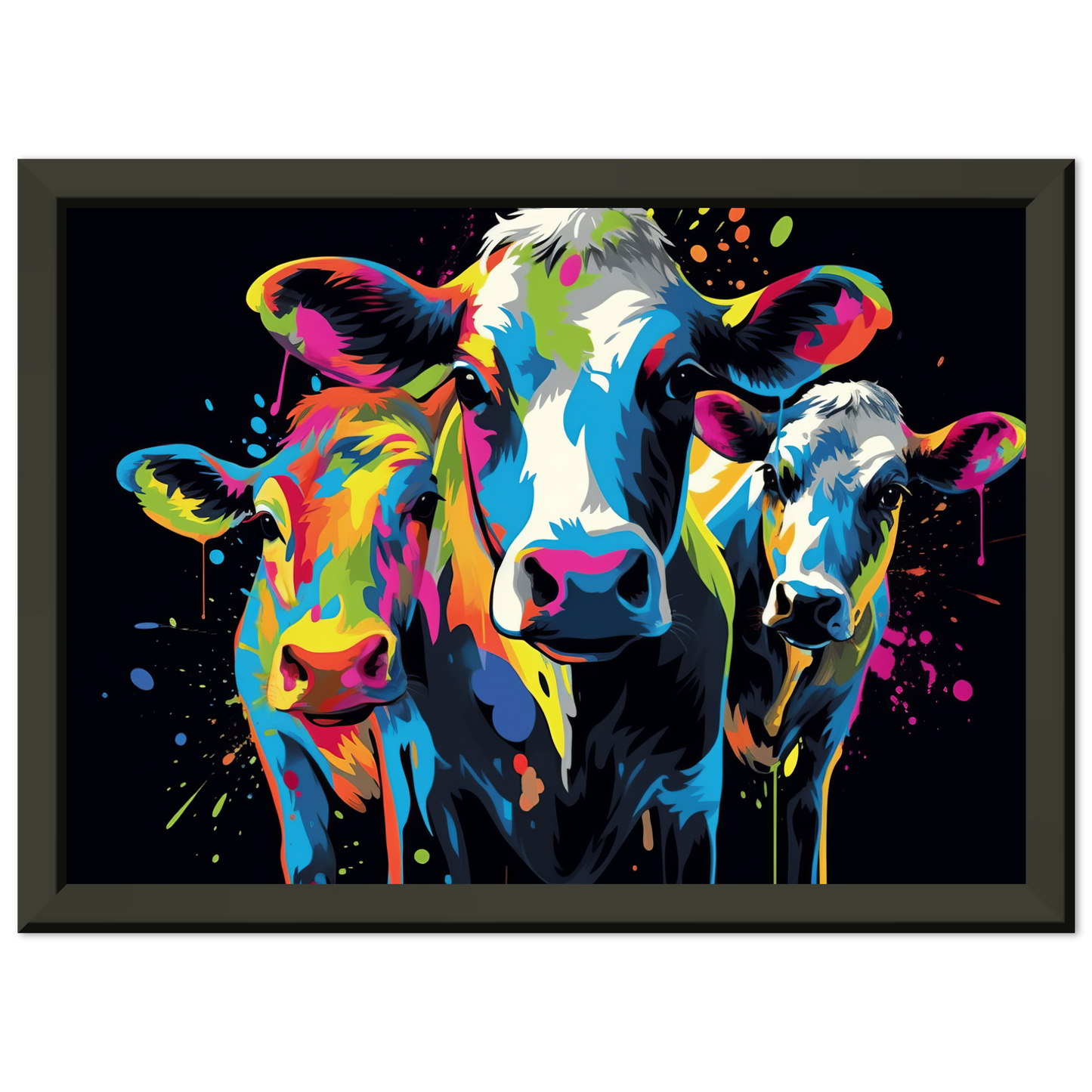 Cow cows pop art (COW11)