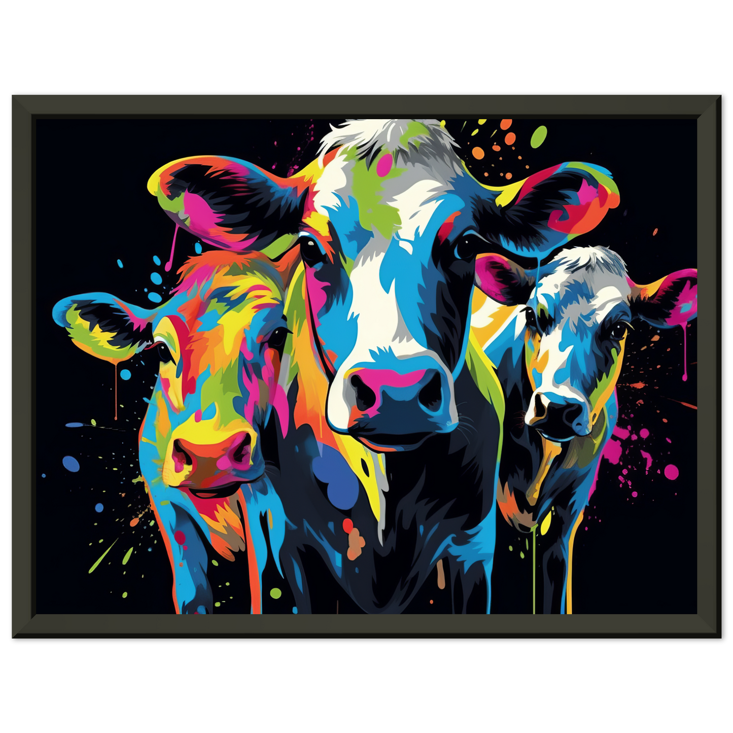 Cow cows pop art (COW11)