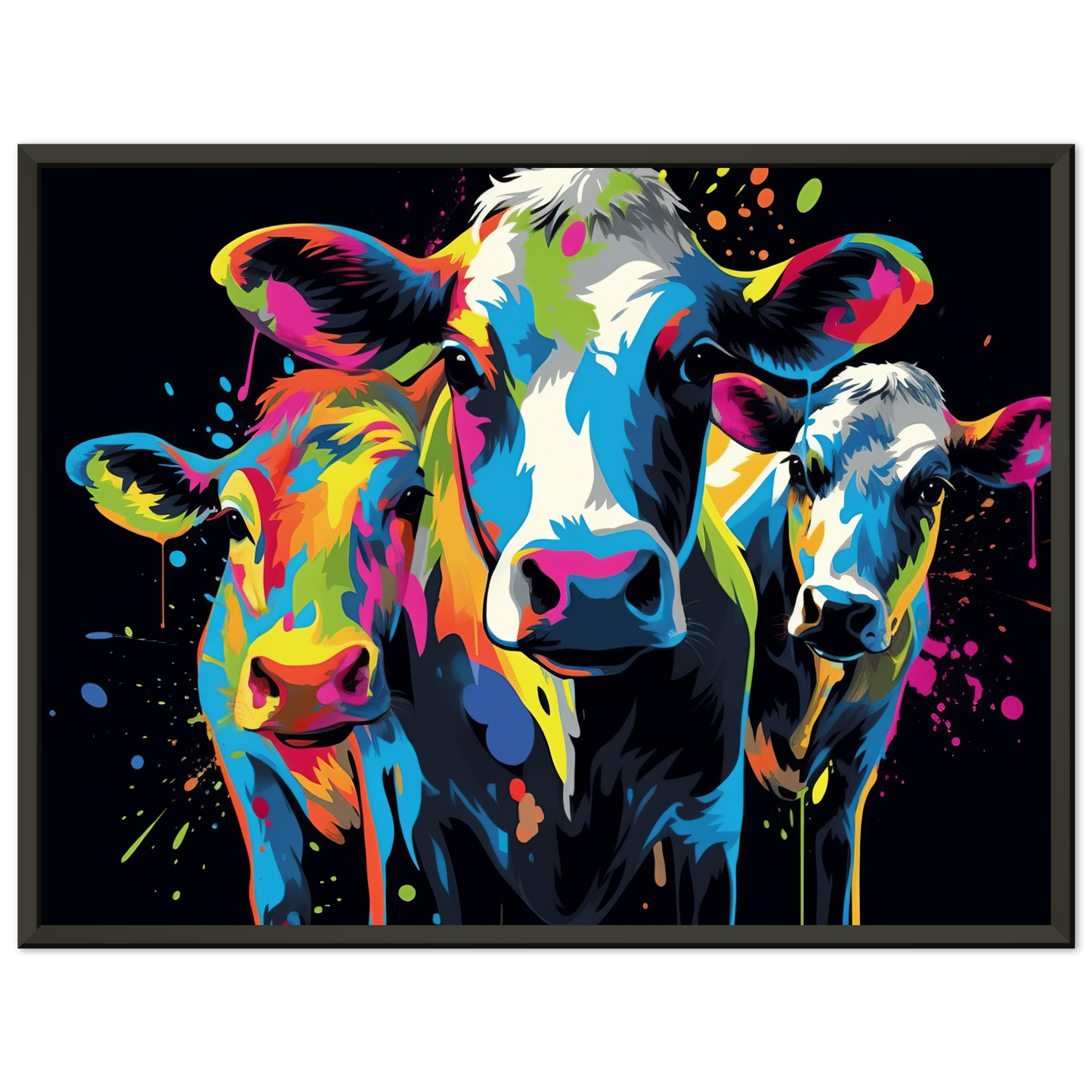 Cow cows pop art (COW11)