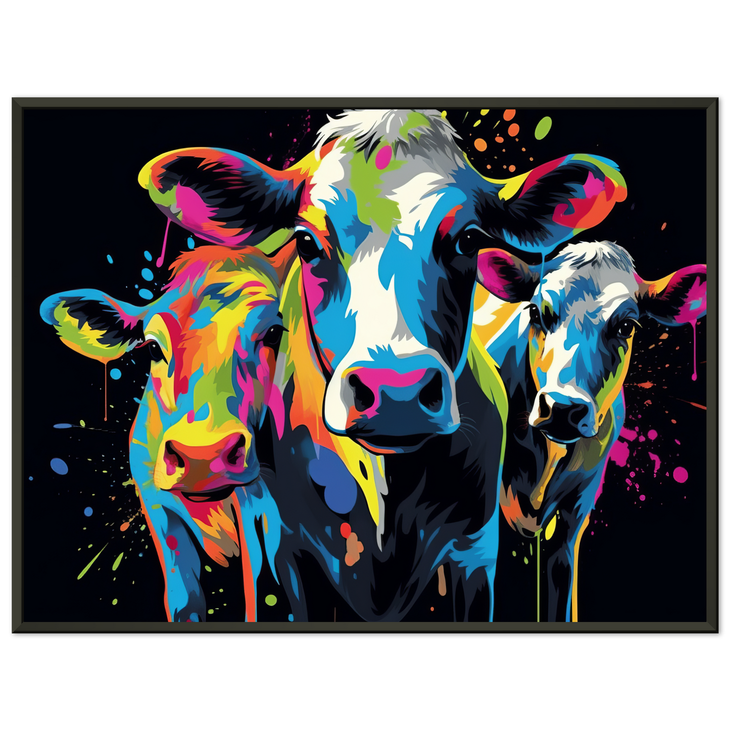 Cow cows pop art (COW11)