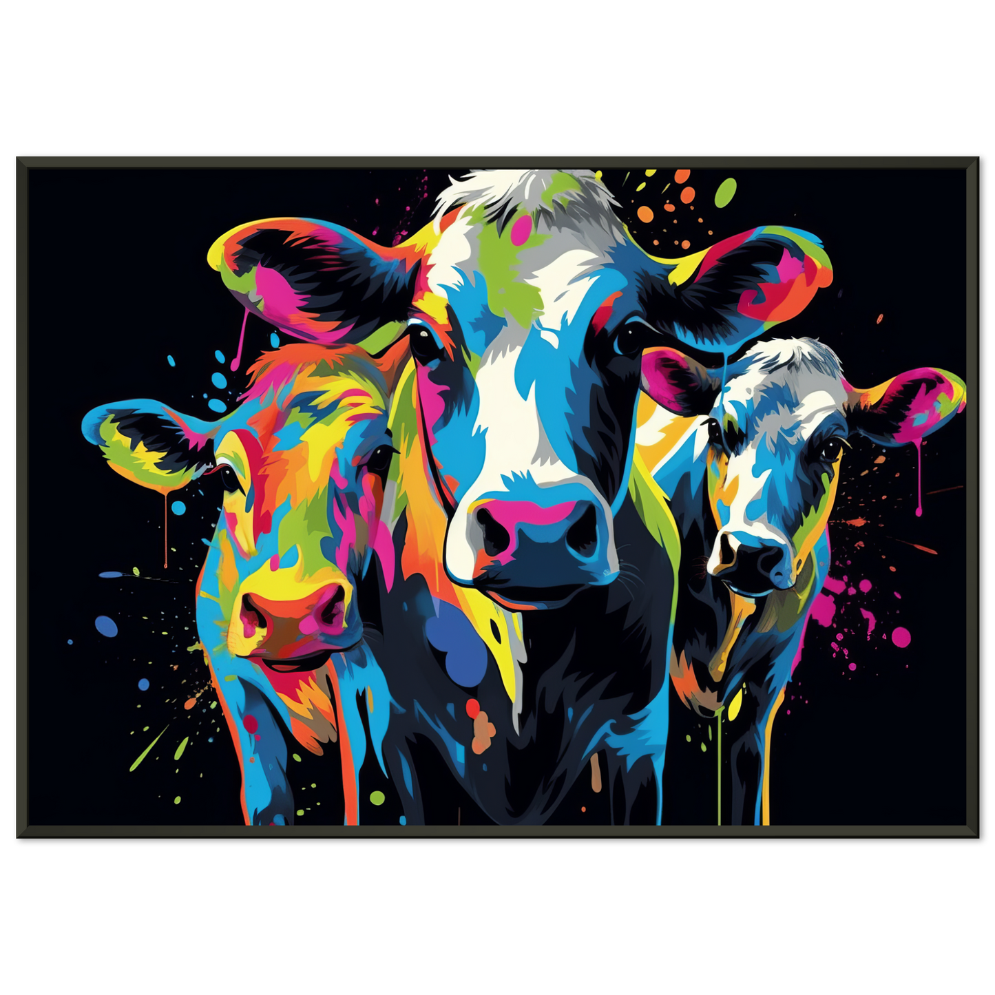 Cow cows pop art (COW11)