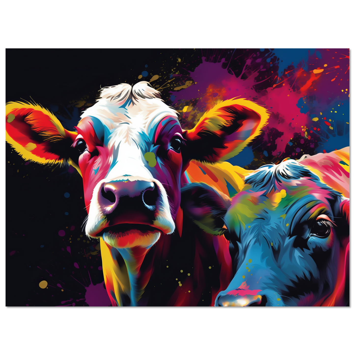 Cow cows pop art (COW12)