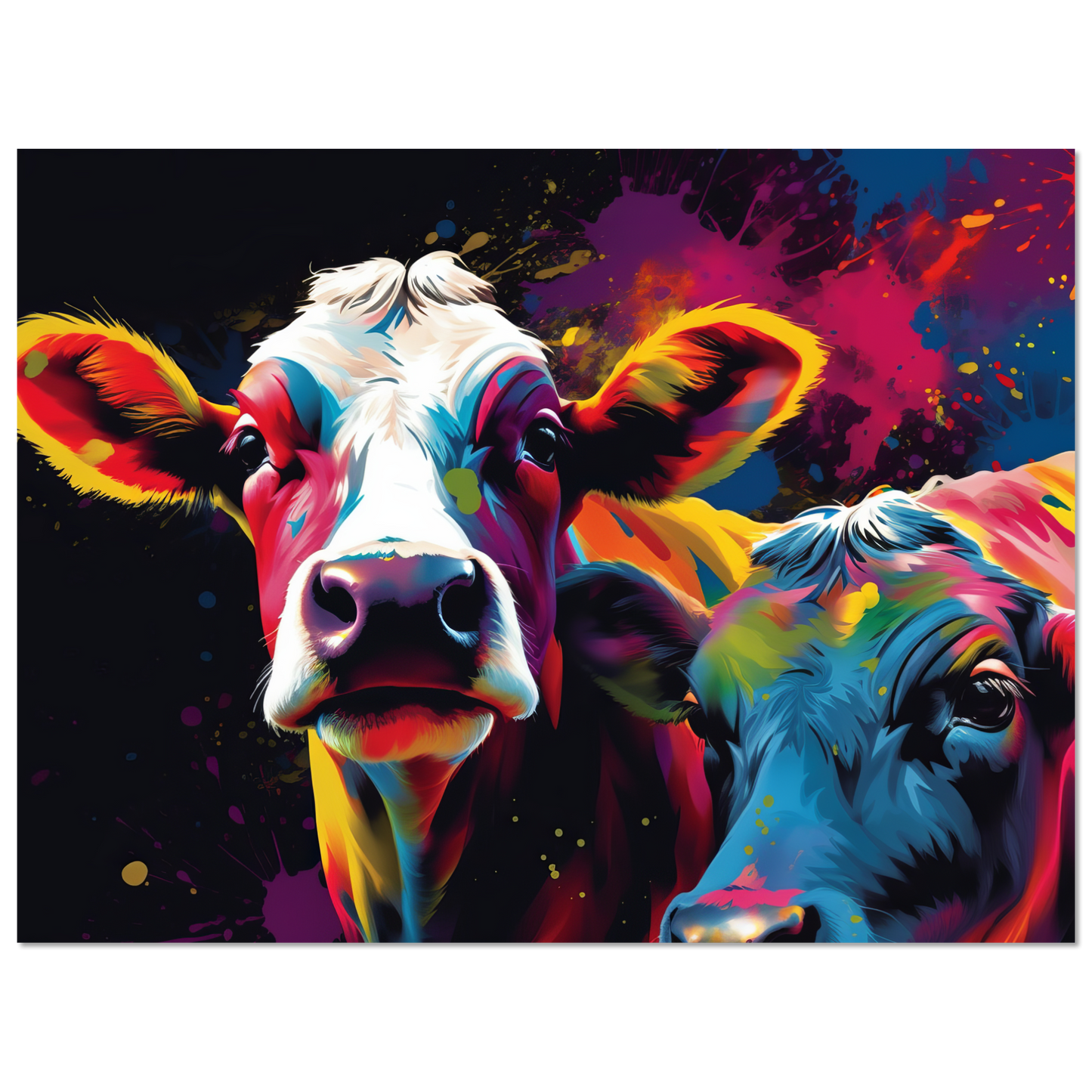 Cow cows pop art (COW12)