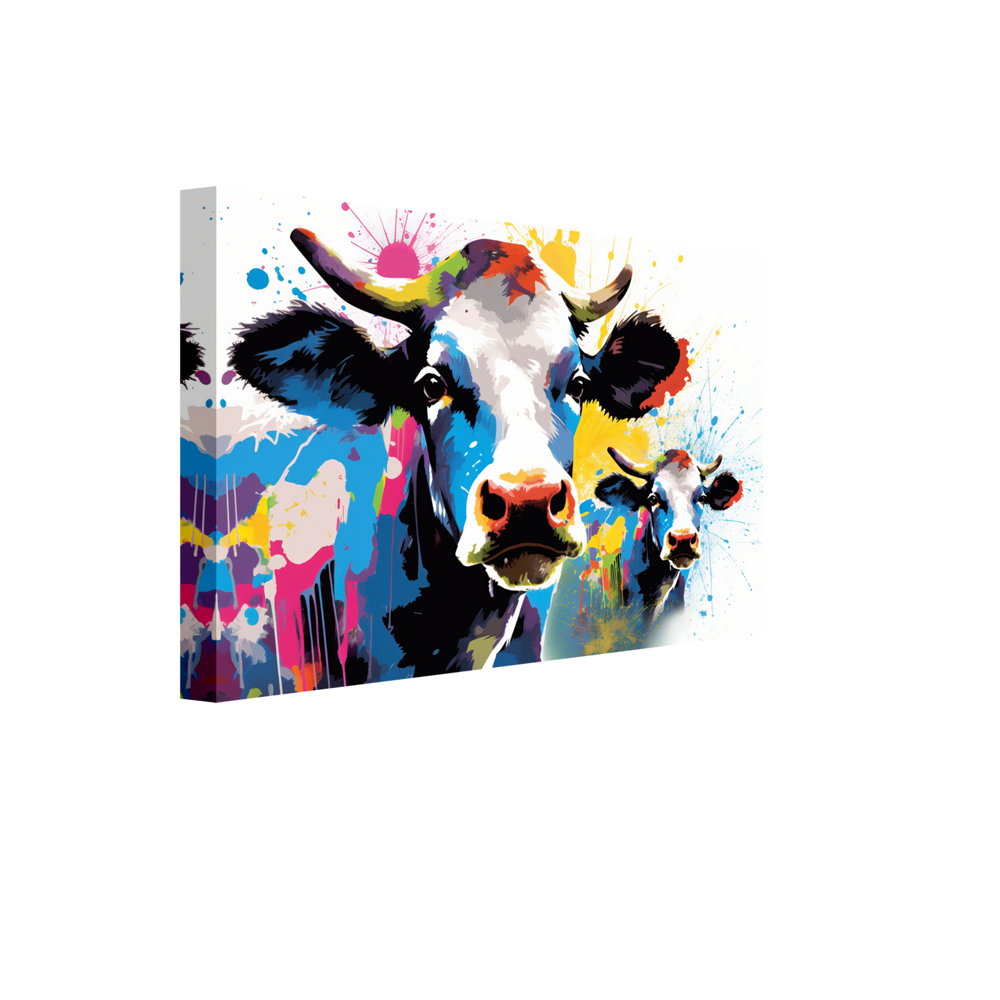 Kuh Kühe Pop-Art (COW13)