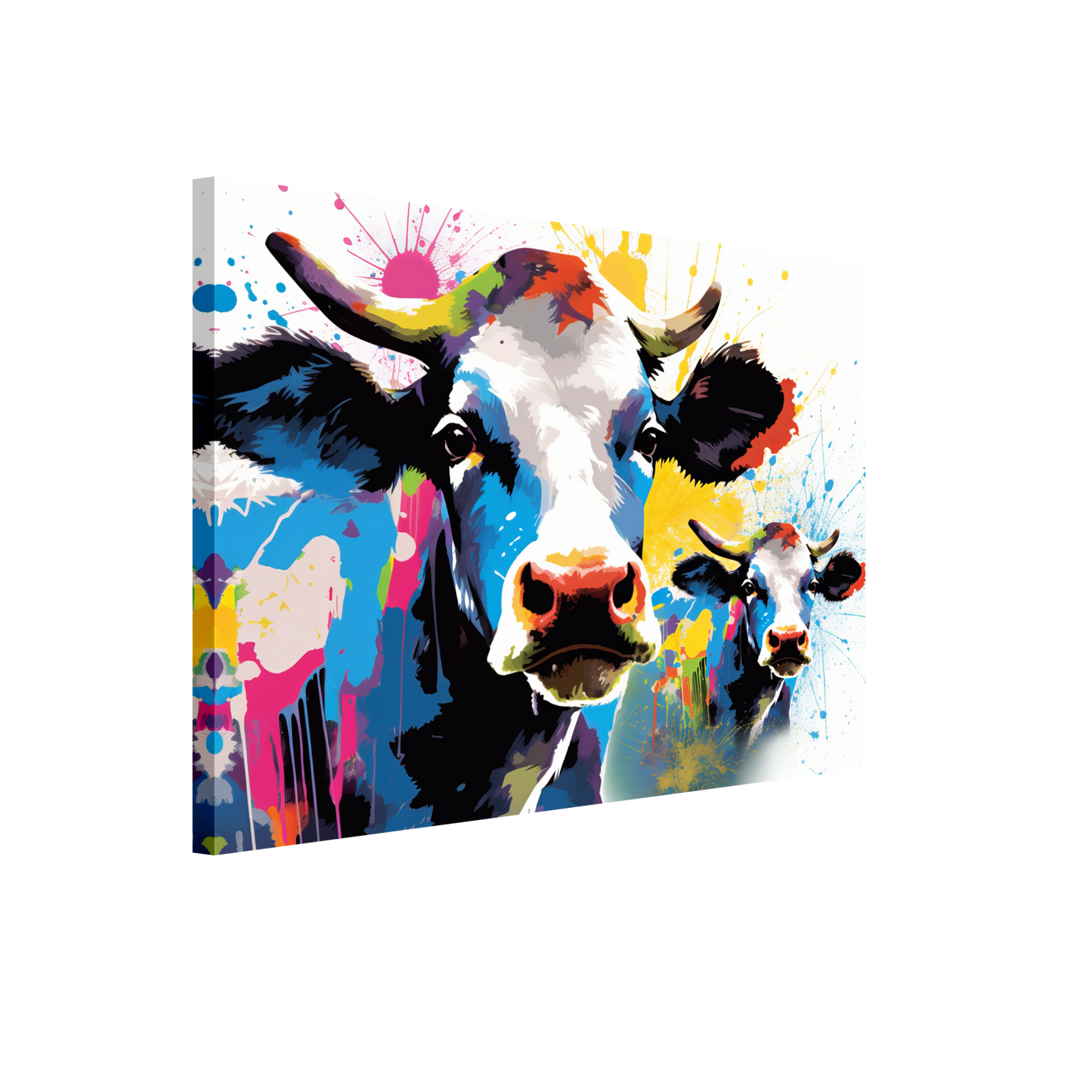 Kuh Kühe Pop-Art (COW13)
