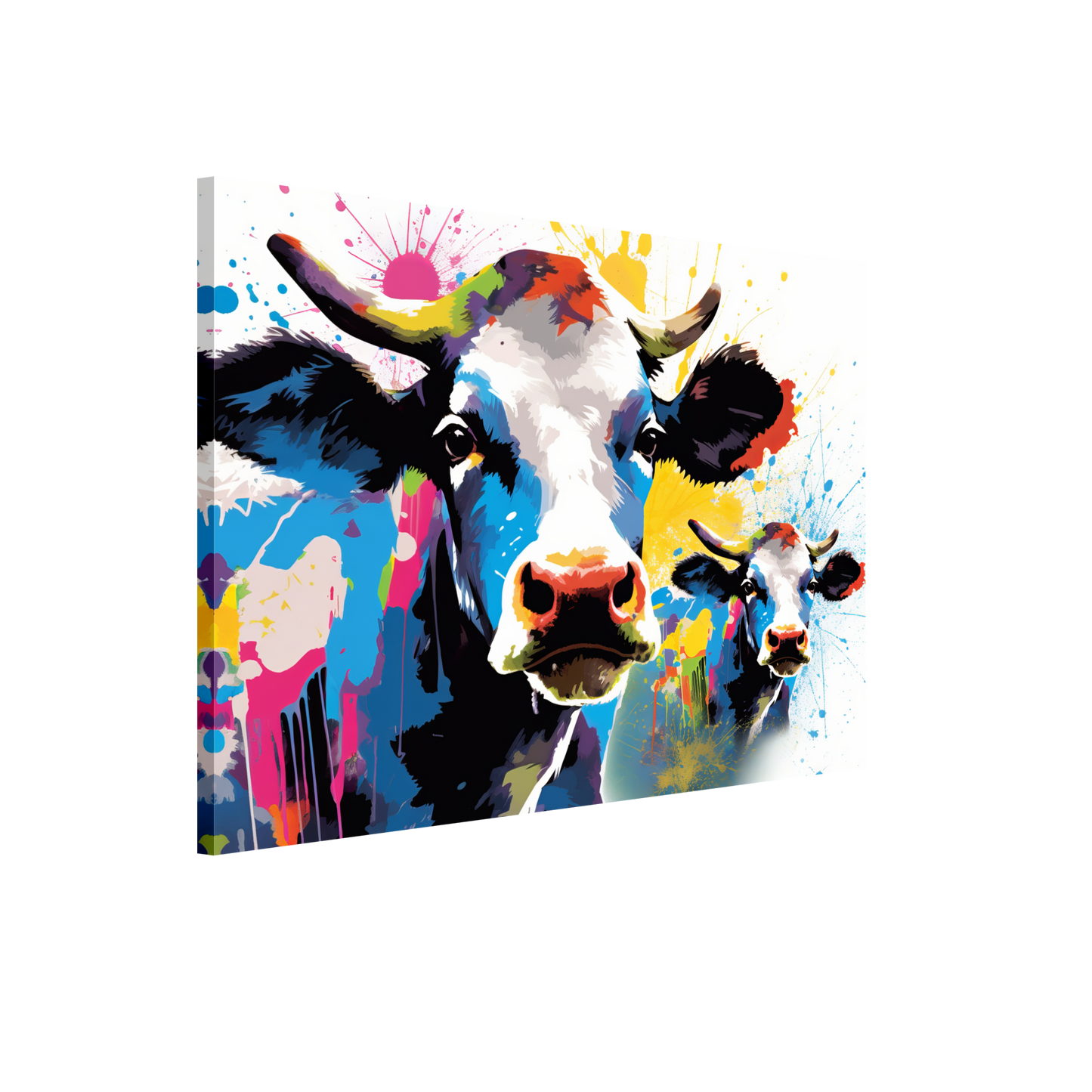 Kuh Kühe Pop-Art (COW13)