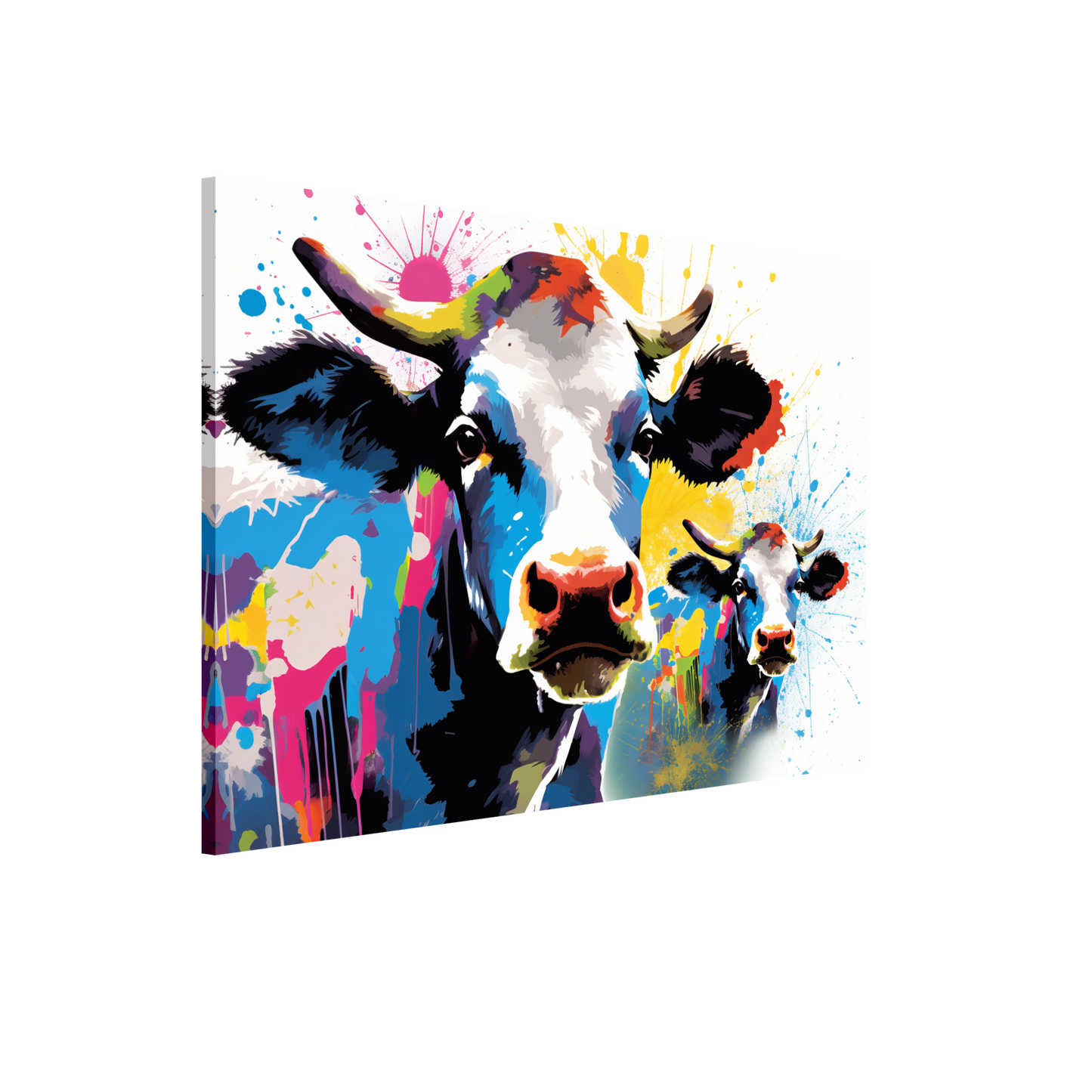 Kuh Kühe Pop-Art (COW13)