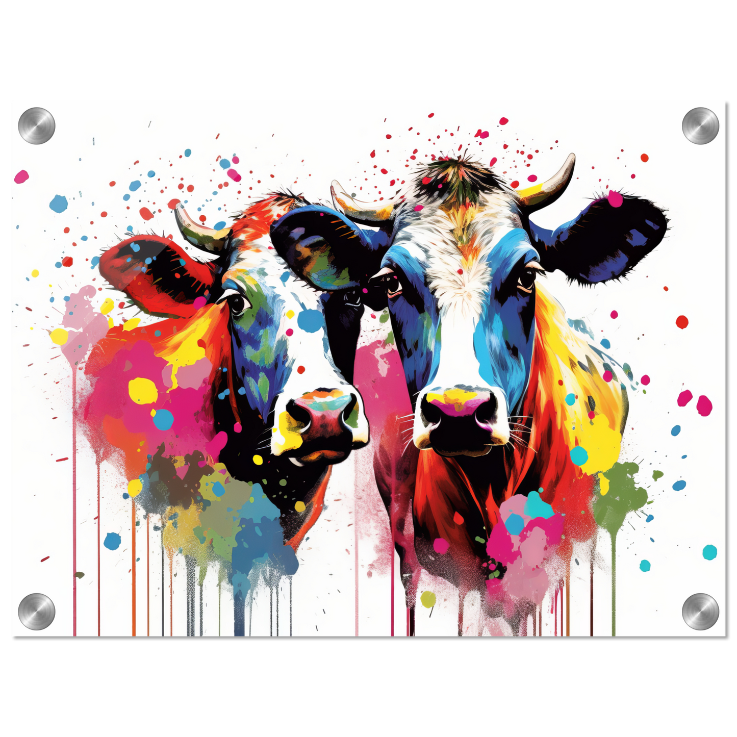Cow cows pop art (COW14)