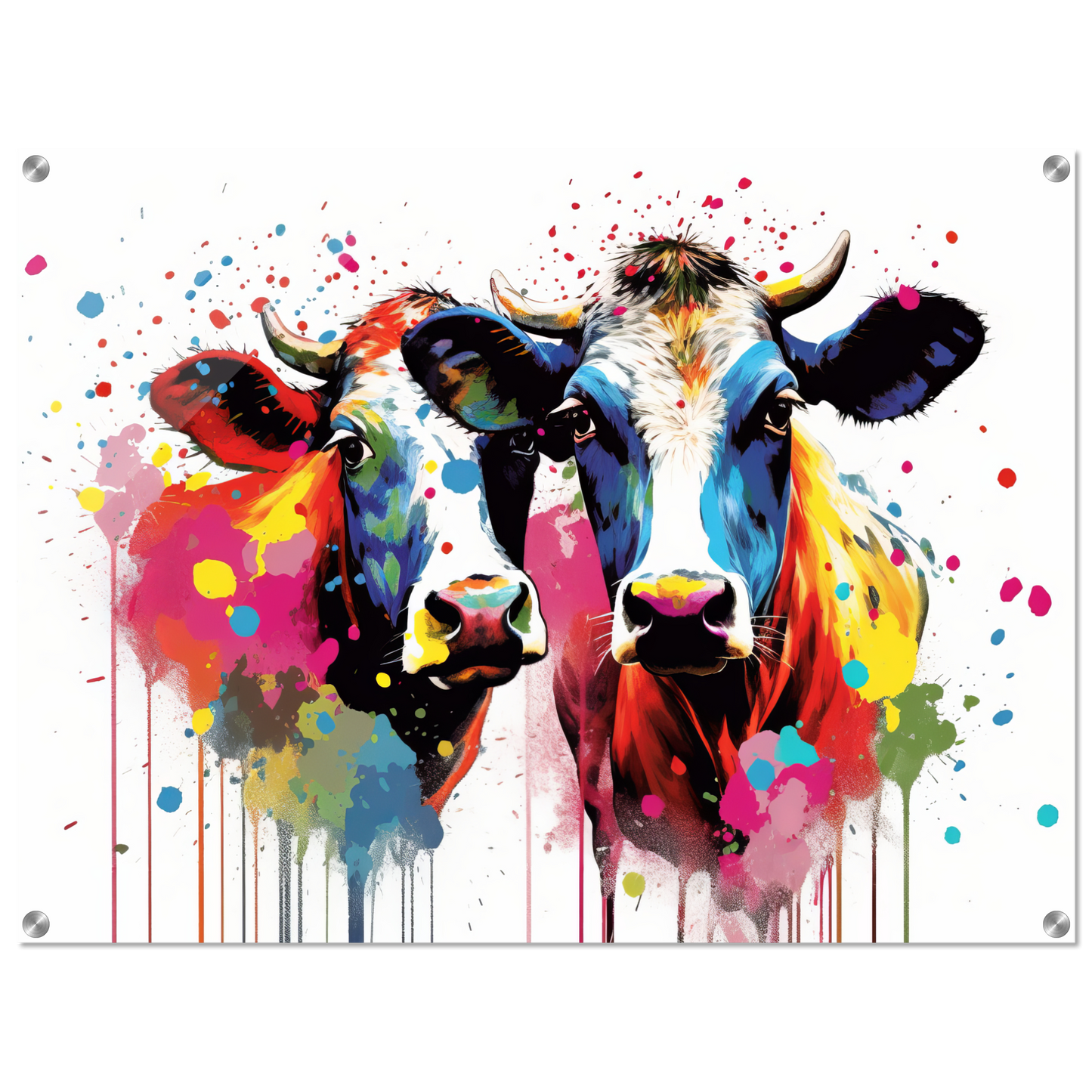 Cow cows pop art (COW14)
