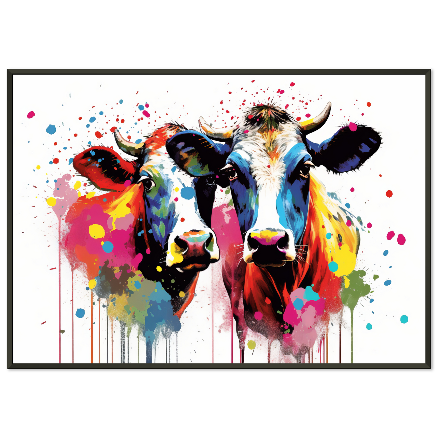 Cow cows pop art (COW14)
