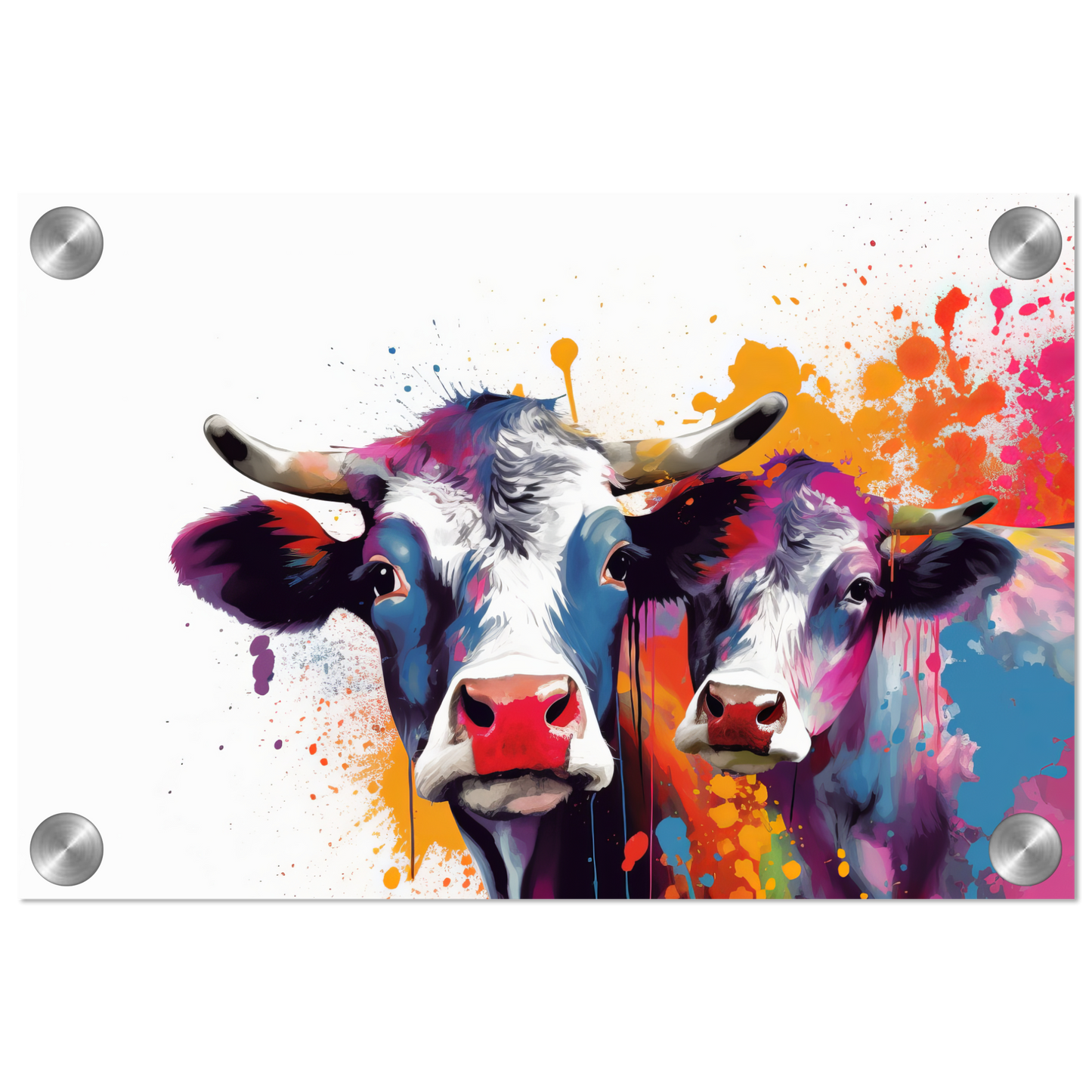 Cow cows pop art (COW15)