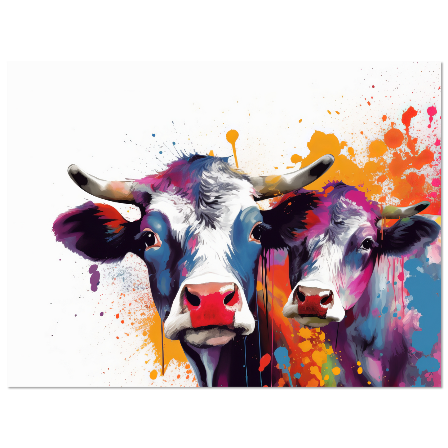 Cow cows pop art (COW15)