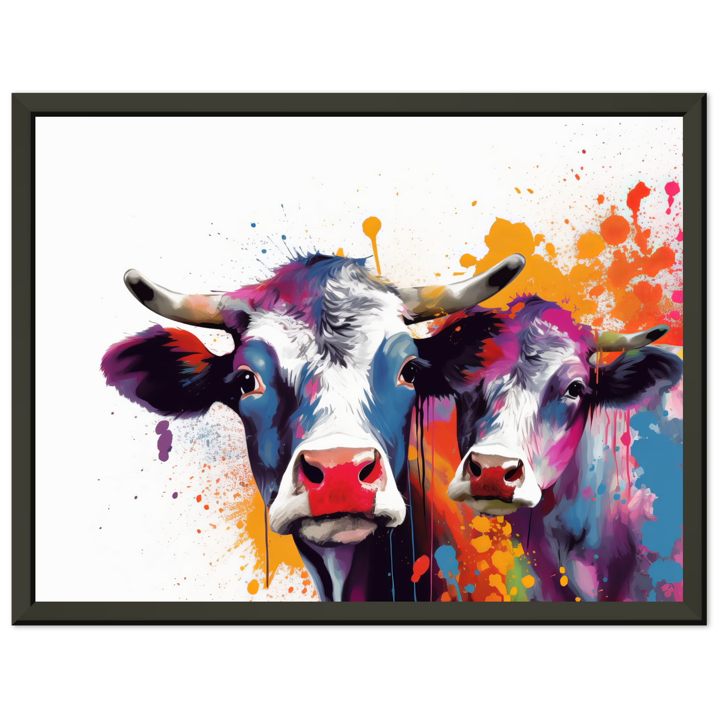 Cow cows pop art (COW15)