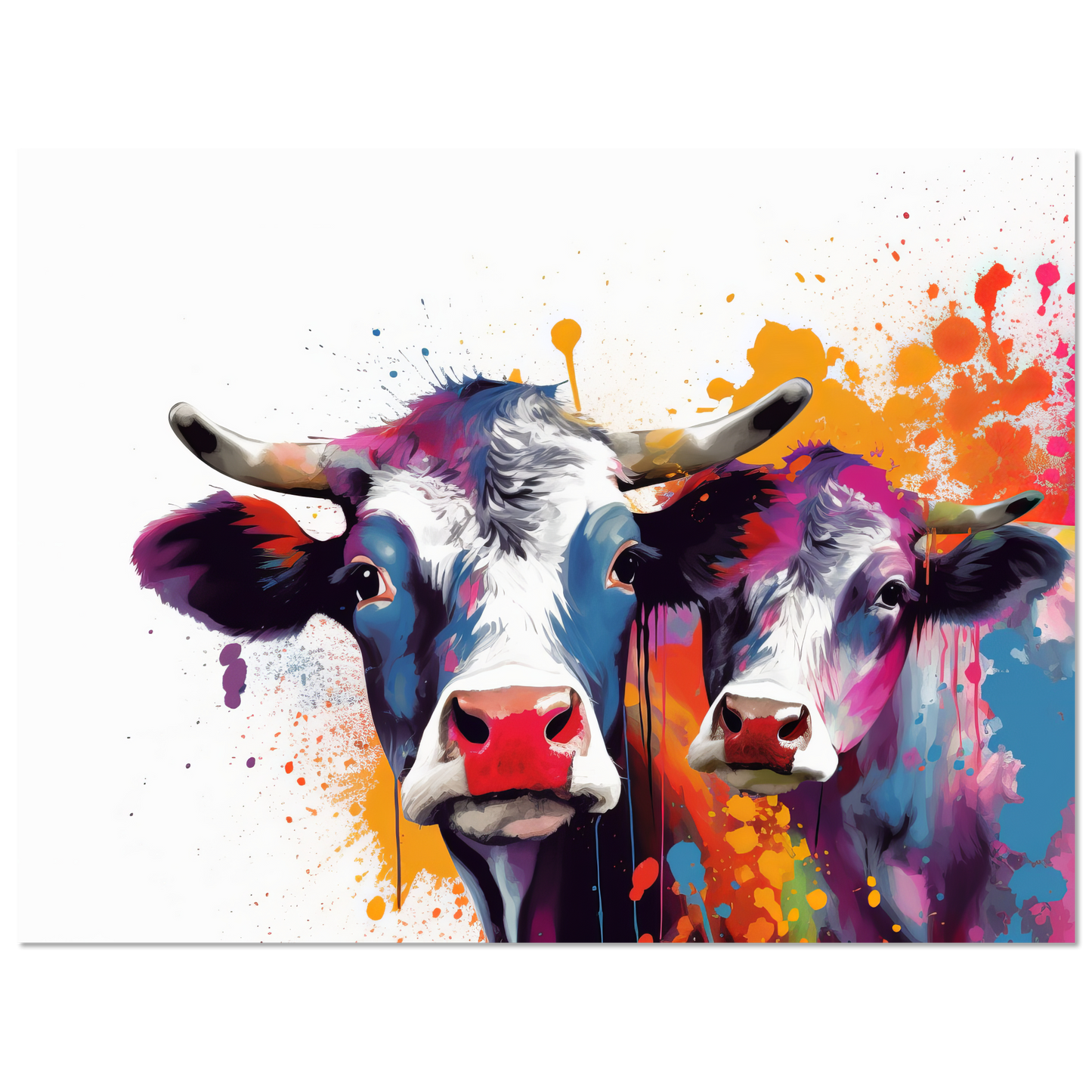 Cow cows pop art (COW15)
