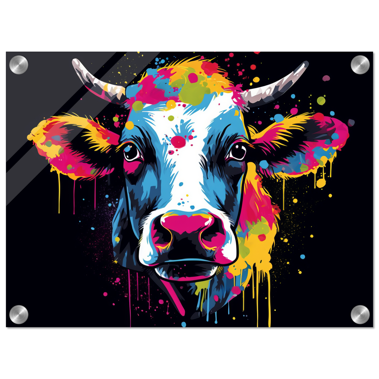 Cow pop art (COW17)