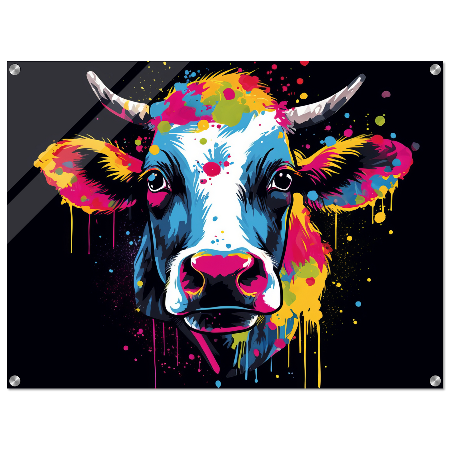 Cow pop art (COW17)