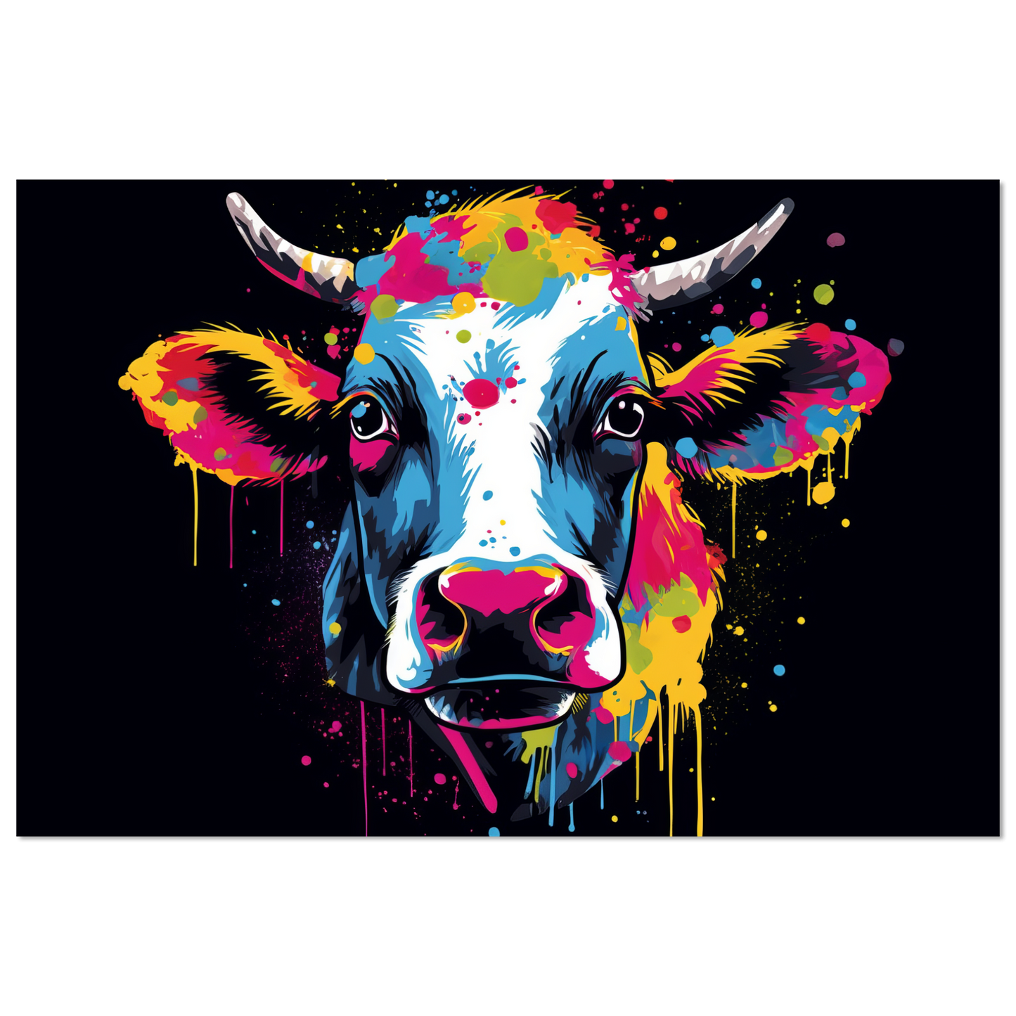 Cow pop art (COW17)