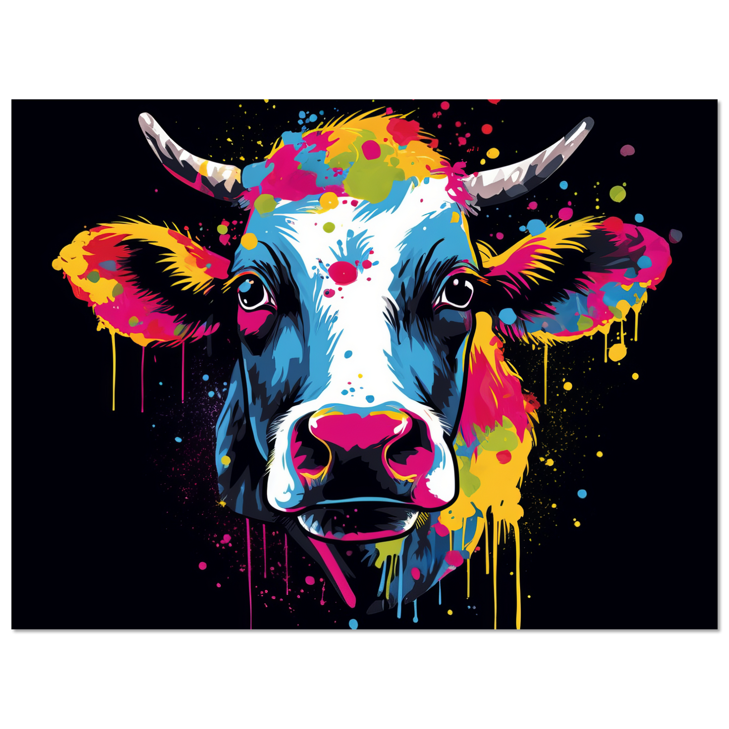 Cow pop art (COW17)