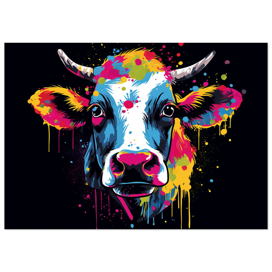 Cow pop art (COW17)