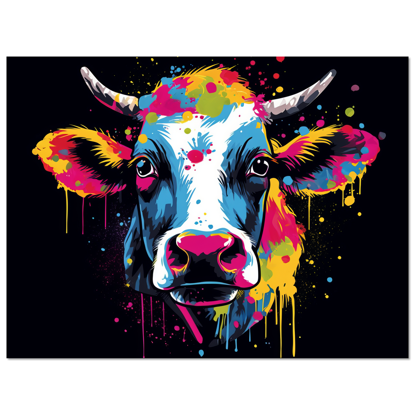 Cow pop art (COW17)