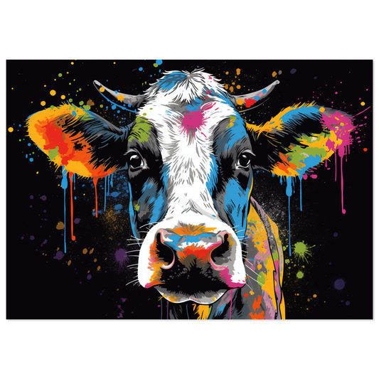 Cow pop art (COW18)