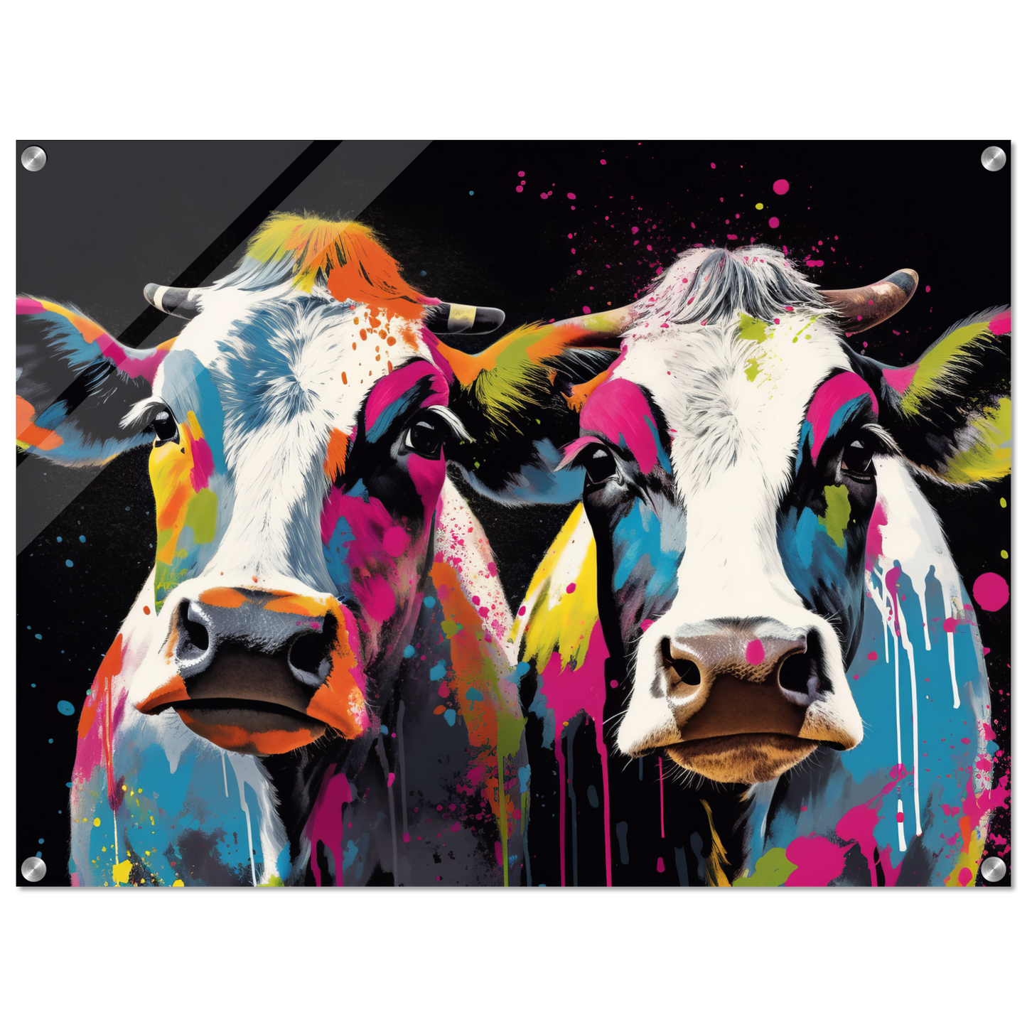 Cow cows pop art (COW20)